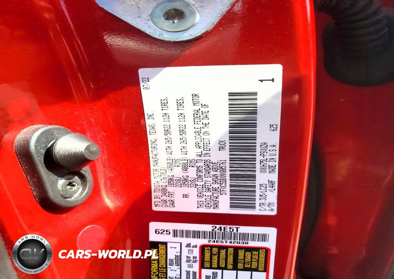 2022 Toyota Tundra Crewmax Capstone VIN:5TFVC5DBXNX005761 - 12