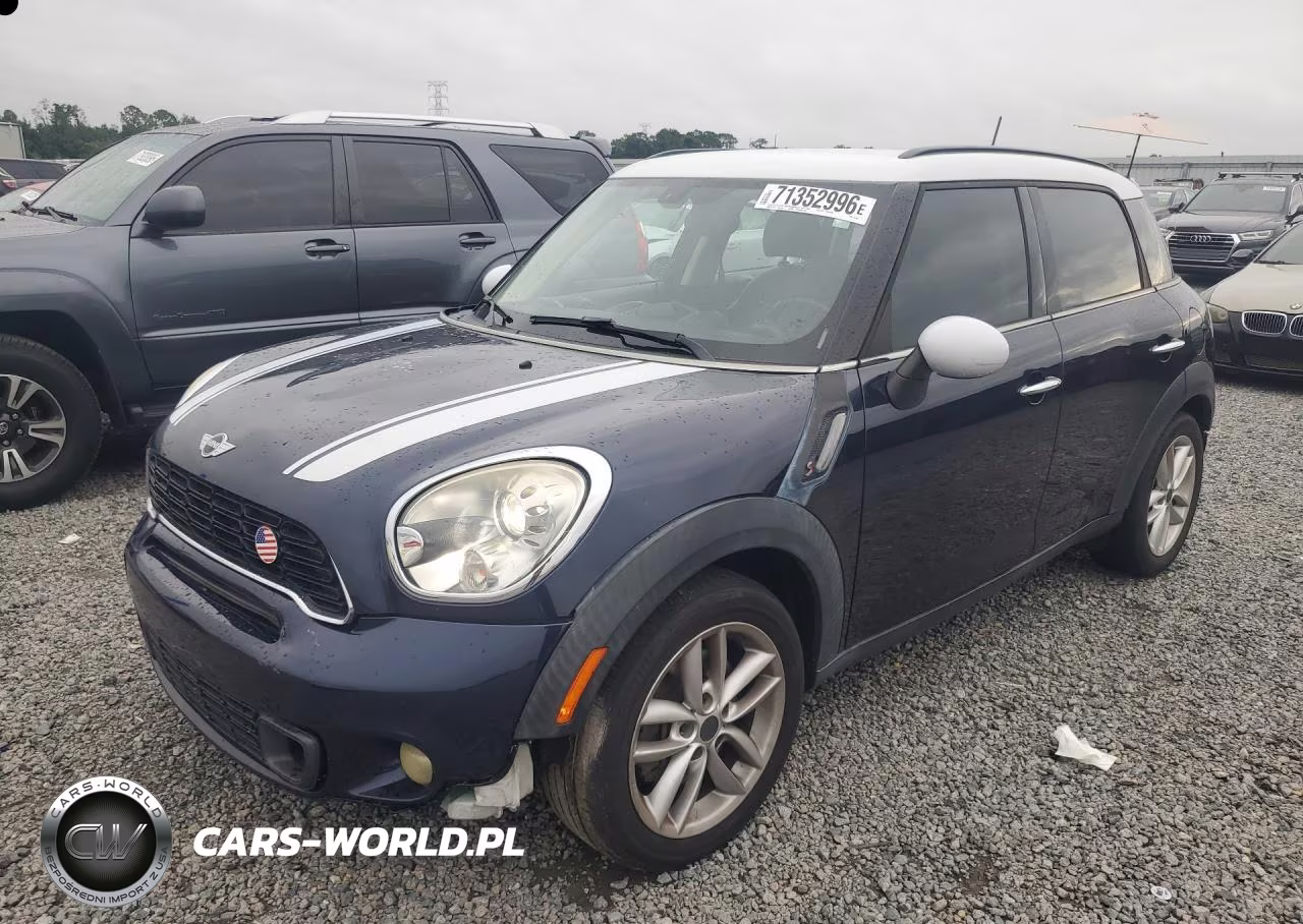 2012 Mini Cooper S Countryman VIN:WMWZC3C57CWL87457 - 1