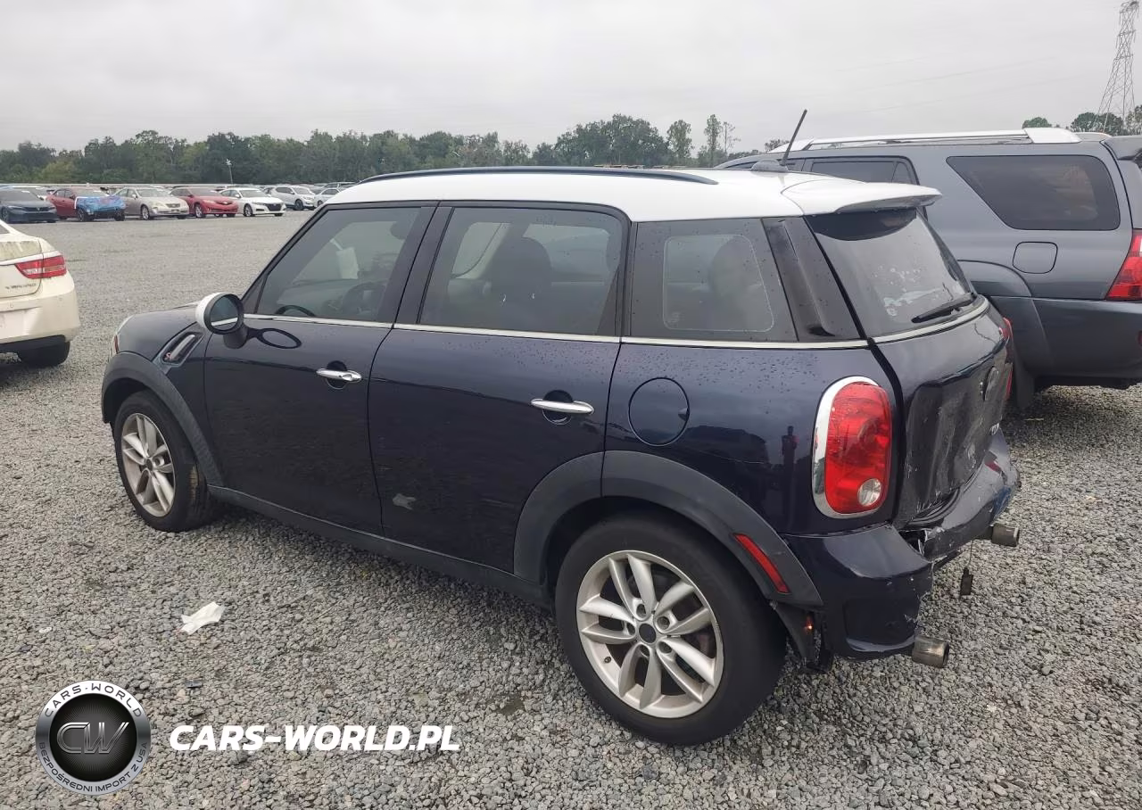 2012 Mini Cooper S Countryman VIN:WMWZC3C57CWL87457 - 2
