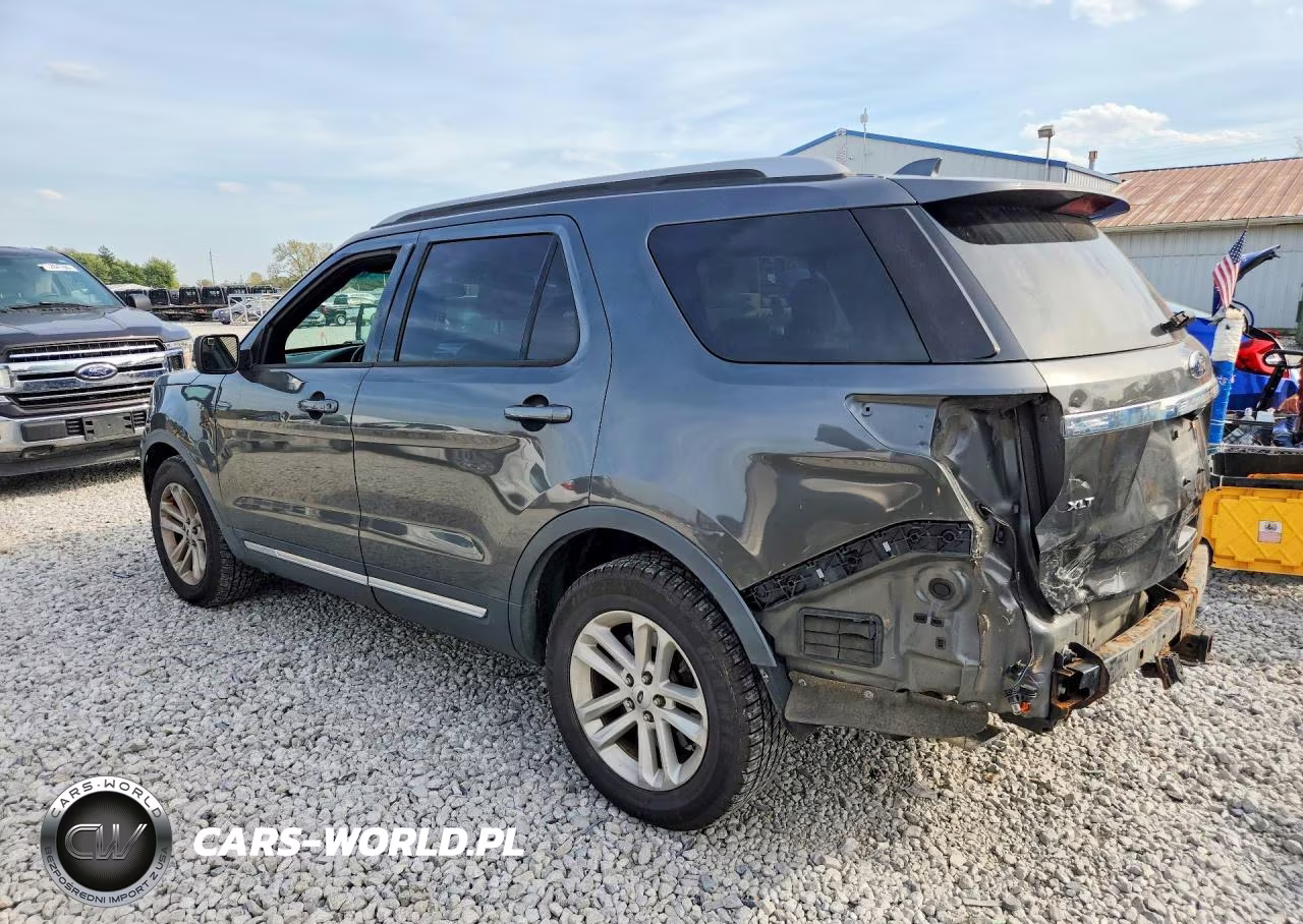 2017 Ford Explorer Xlt VIN:1FM5K7D89HGA44957 - 2