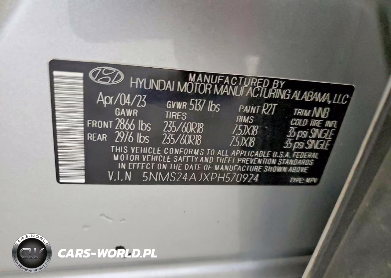 2023 Hyundai Santa Fe Sel VIN:5NMS24AJXPH570924 - 13