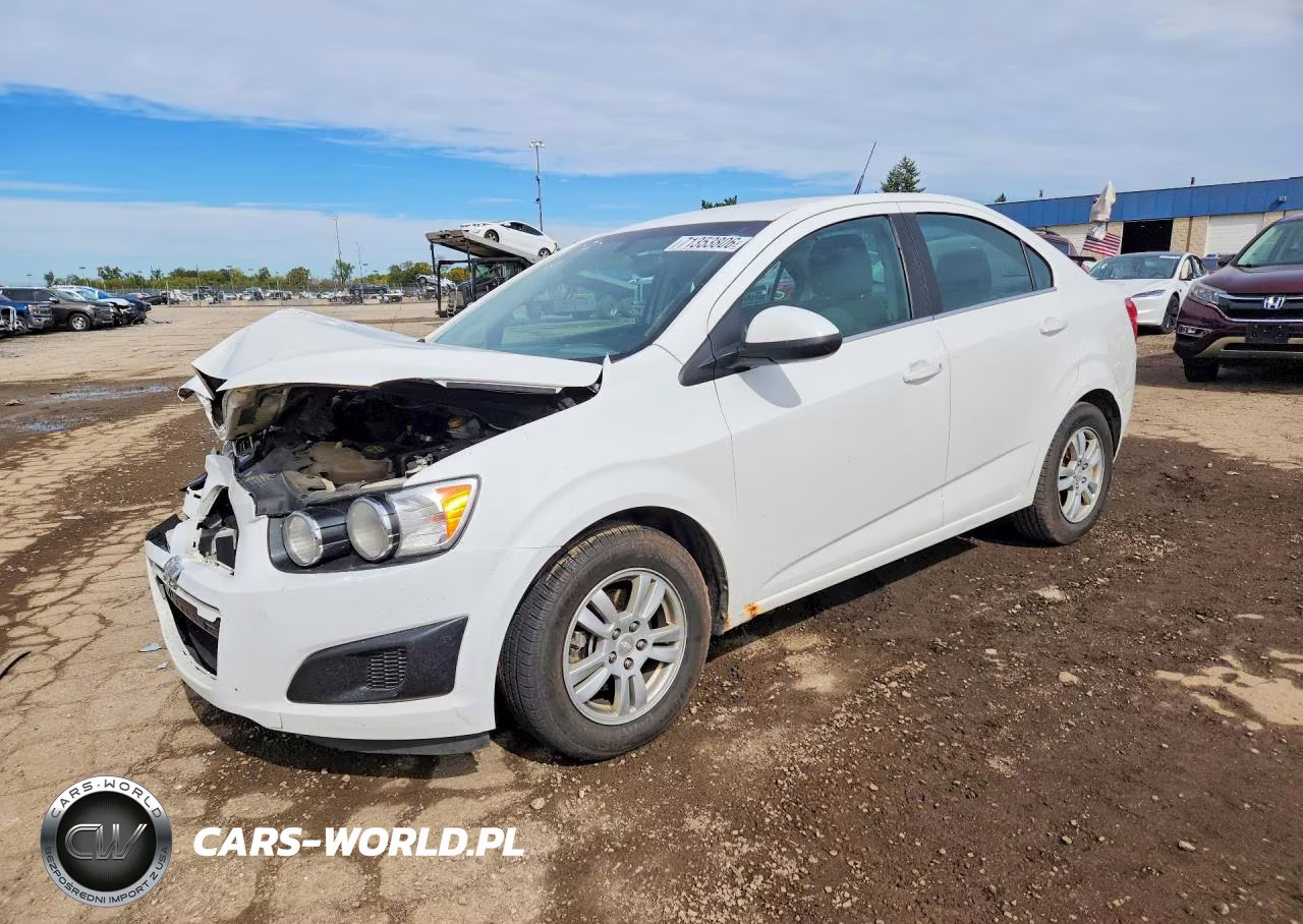 2014 Chevrolet Sonic Lt VIN:1G1JC5SH7E4149333 - 1