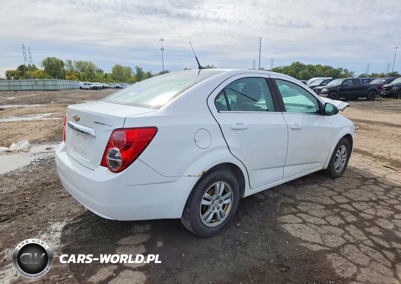 2014 Chevrolet Sonic Lt VIN:1G1JC5SH7E4149333 - 3