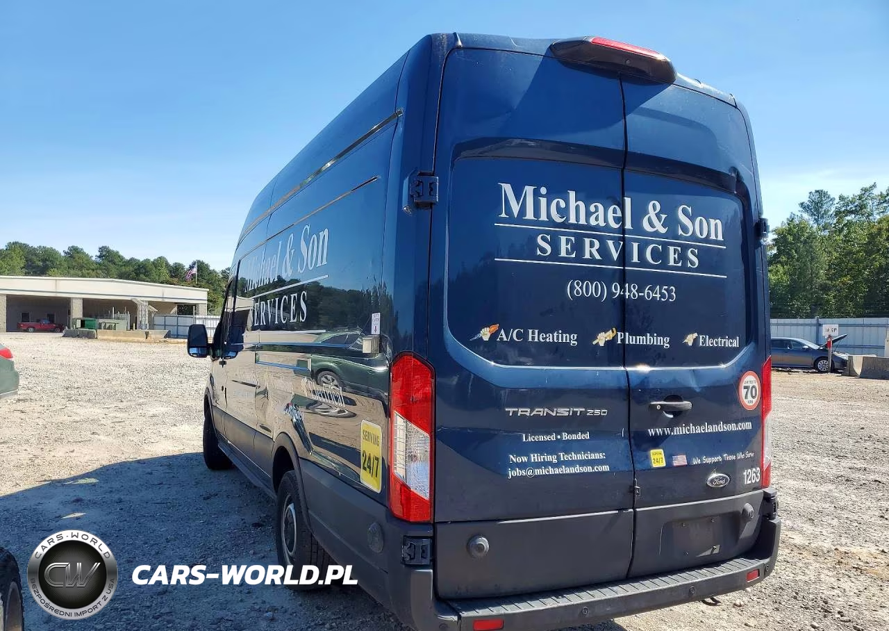 2020 Ford Transit 250 Delivery Van VIN:1FTBR3X8XLKB66546 - 2