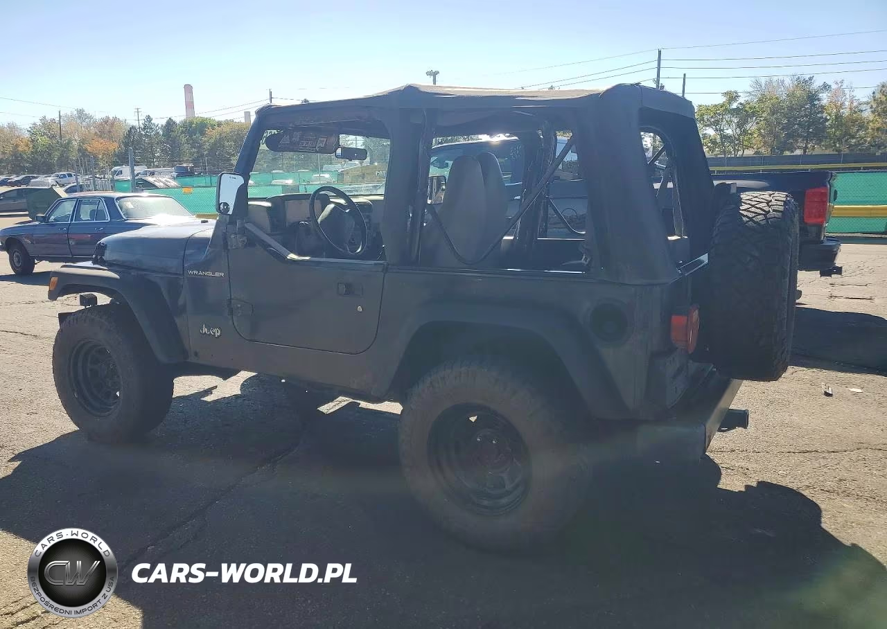 1998 Jeep Wrangler - Tj Se VIN:1J4FY29P1WP707410 - 2