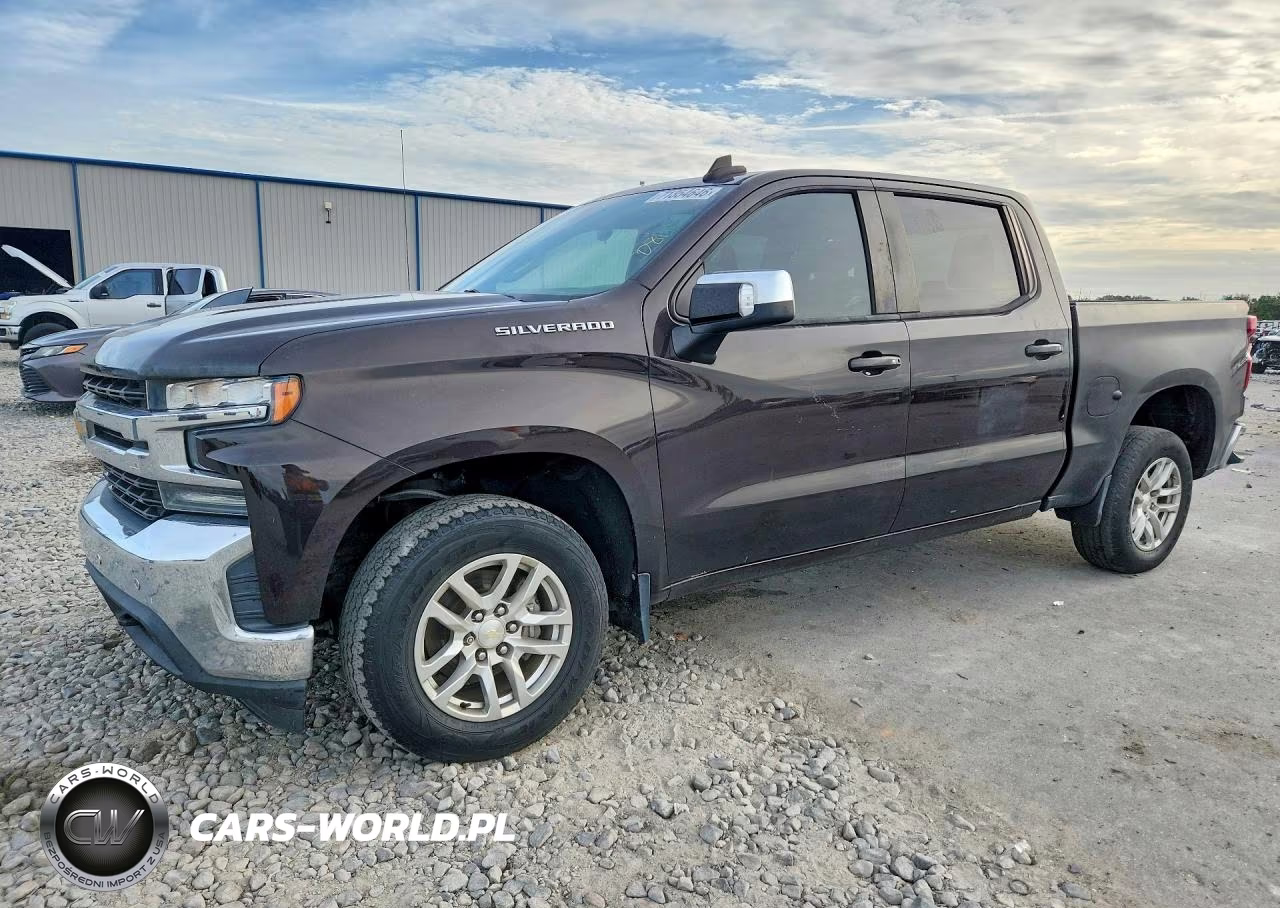 2019 Chevrolet Silverado C1500 Lt VIN:3GCPWCED9KG108240 - 1