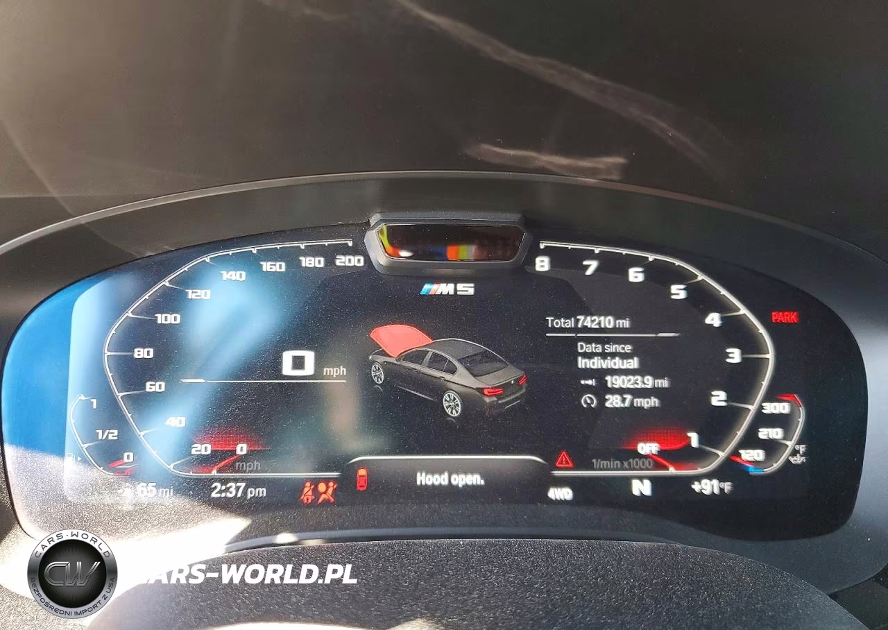 2021 BMW M5 M5 Competition VIN:WBS83CH07MCG70399 - 9
