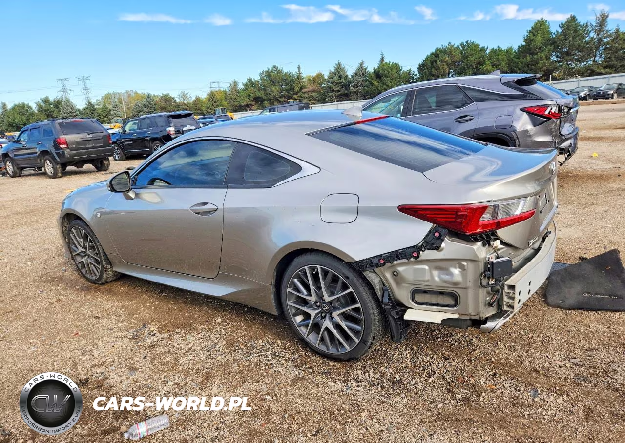 2015 Lexus Rc 350 VIN:JTHSE5BCXF5001973 - 2
