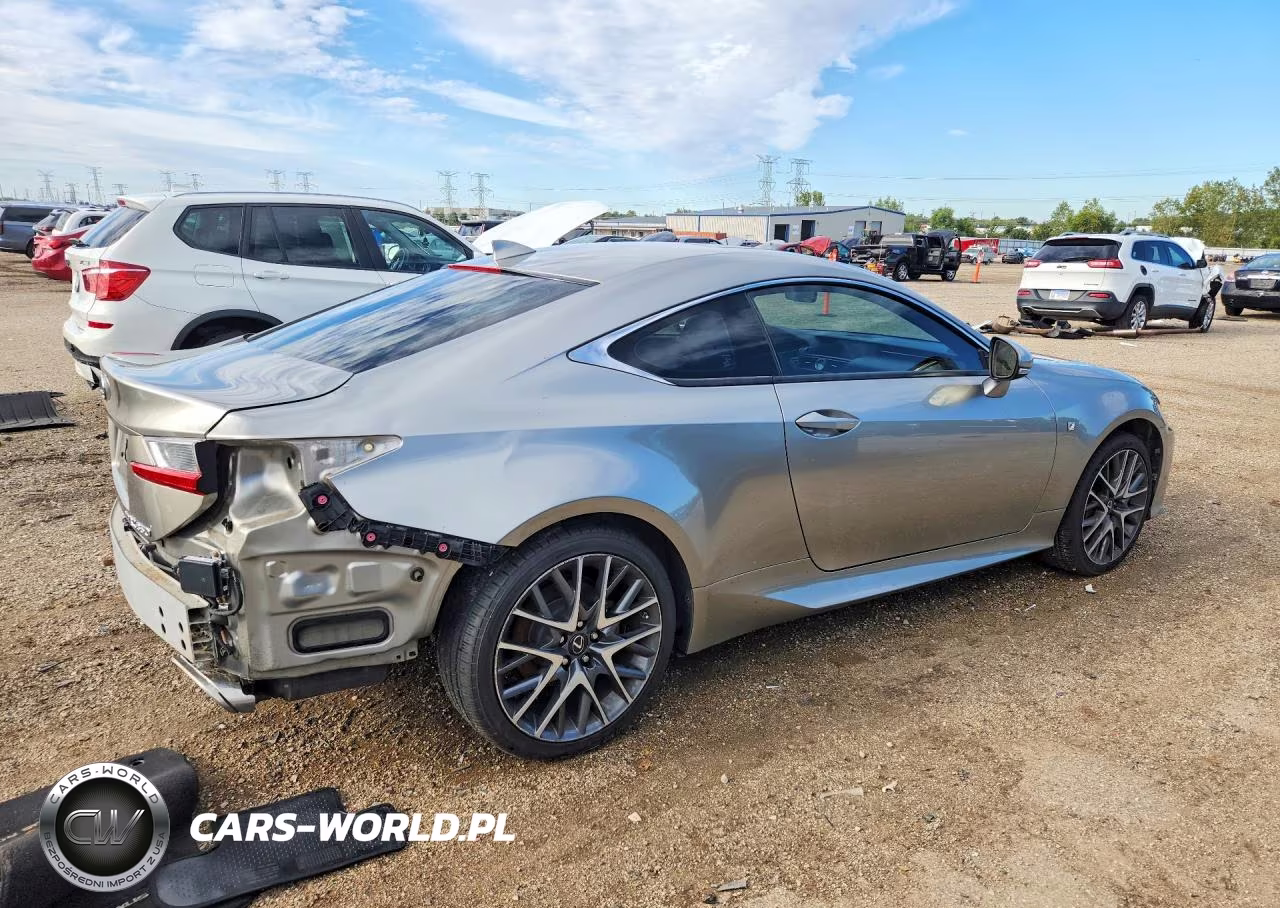 2015 Lexus Rc 350 VIN:JTHSE5BCXF5001973 - 3