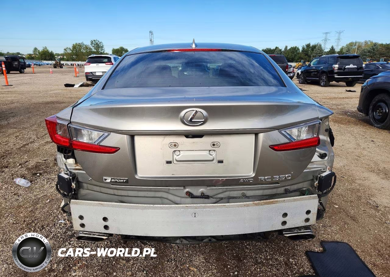 2015 Lexus Rc 350 VIN:JTHSE5BCXF5001973 - 6