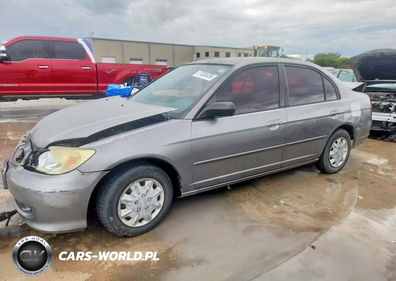 2004 Honda Civic Lx VIN:2HGES16594H541558 - 1