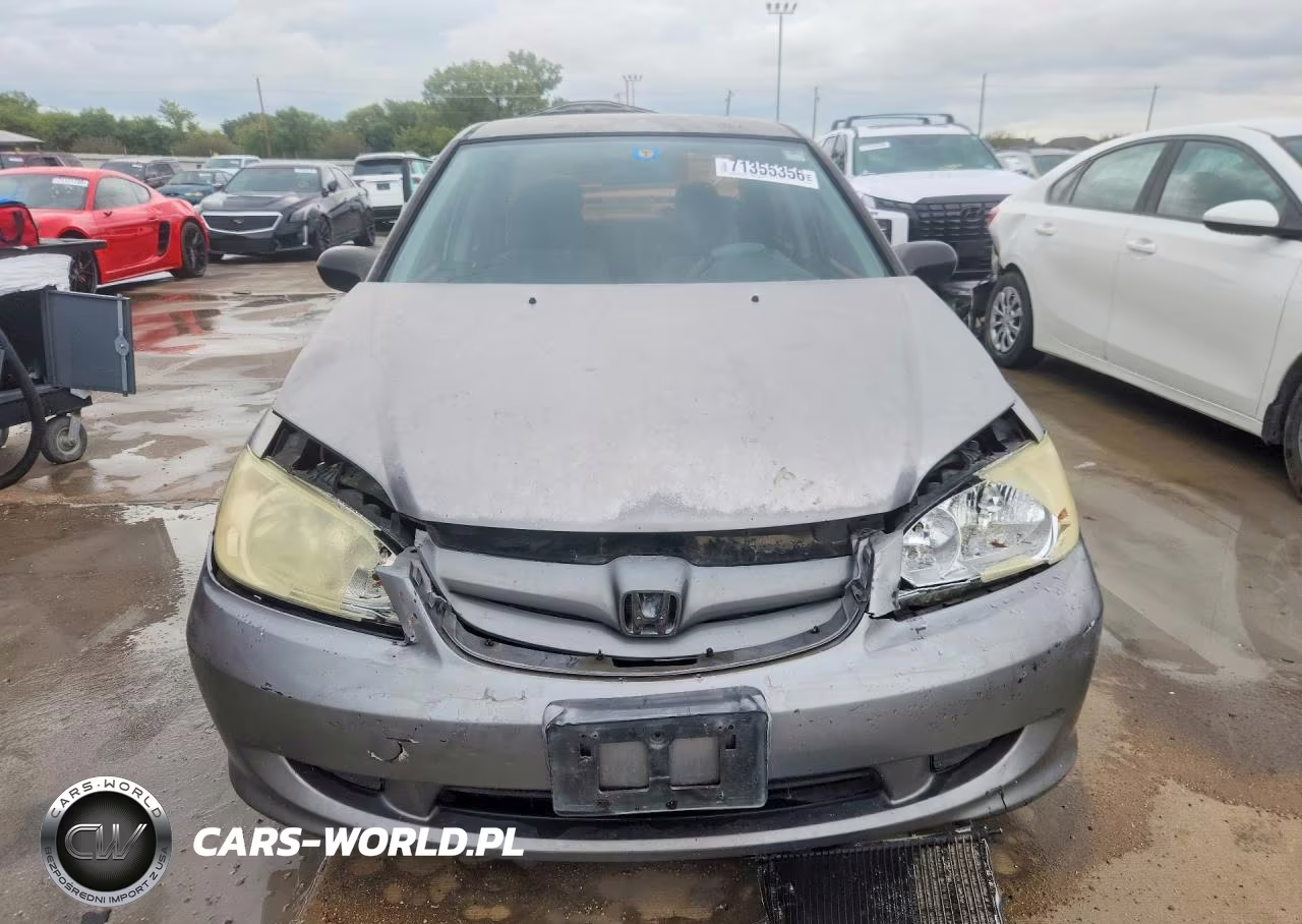 2004 Honda Civic Lx VIN:2HGES16594H541558 - 5