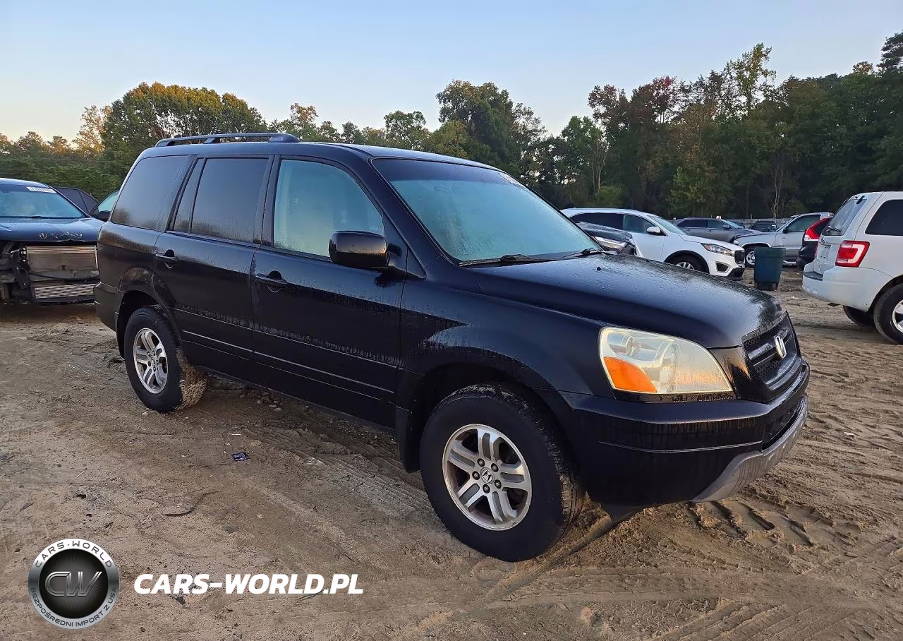 2005 Honda Pilot Ex VIN:5FNYF18425B061468 - 4