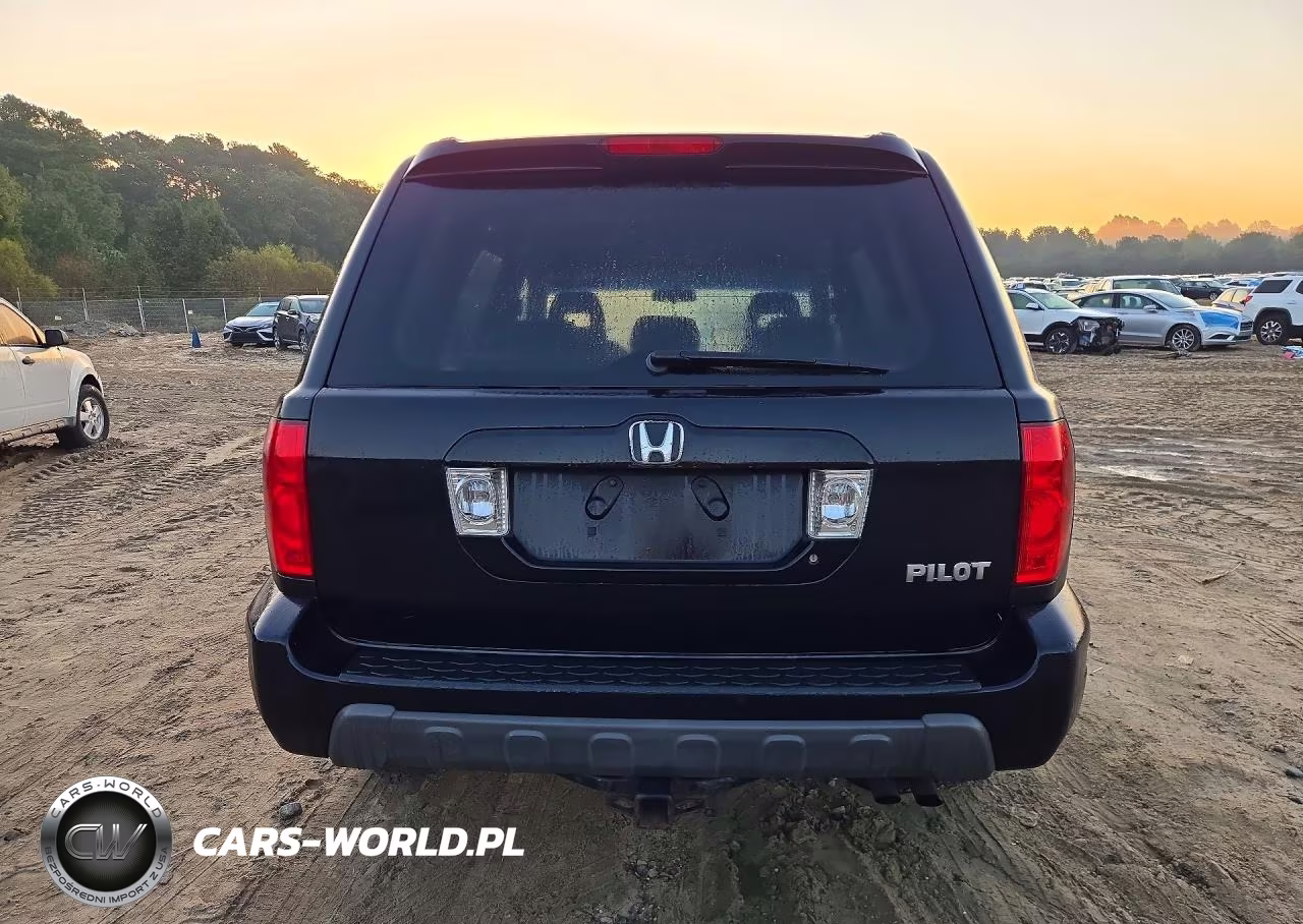2005 Honda Pilot Ex VIN:5FNYF18425B061468 - 6