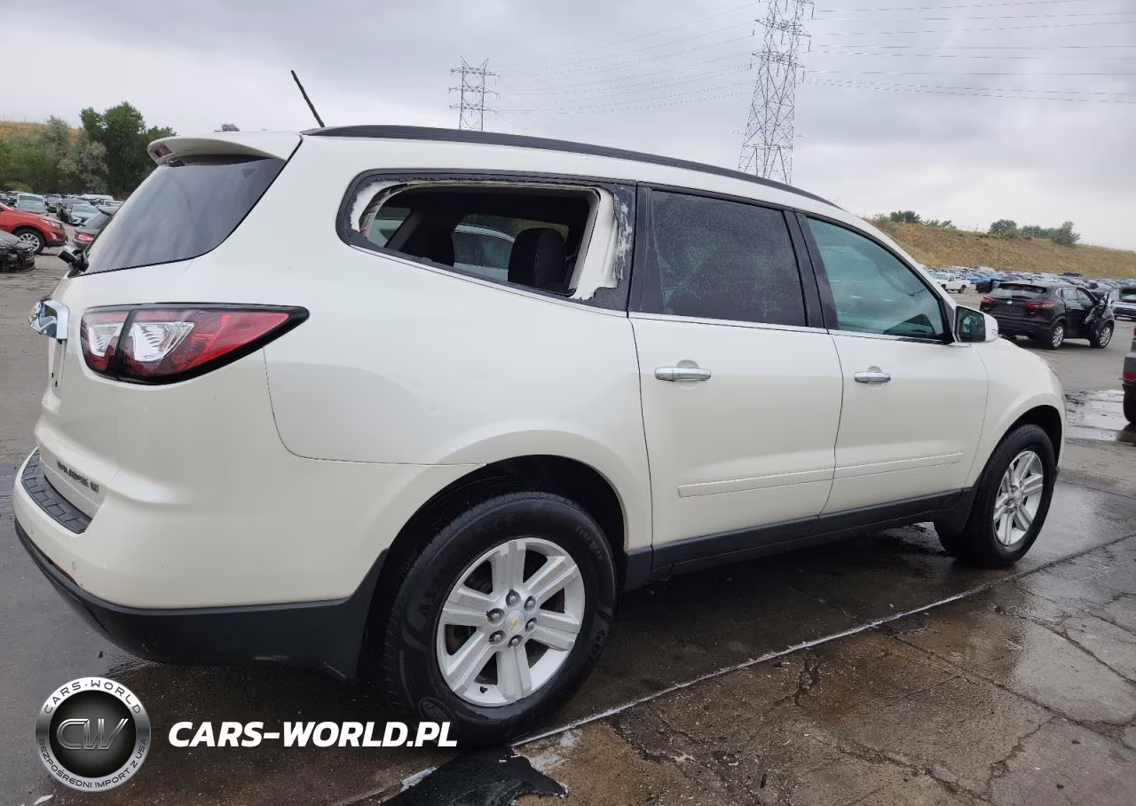 2013 Chevrolet Traverse Lt VIN:1GNKRGKD5DJ121573 - 3