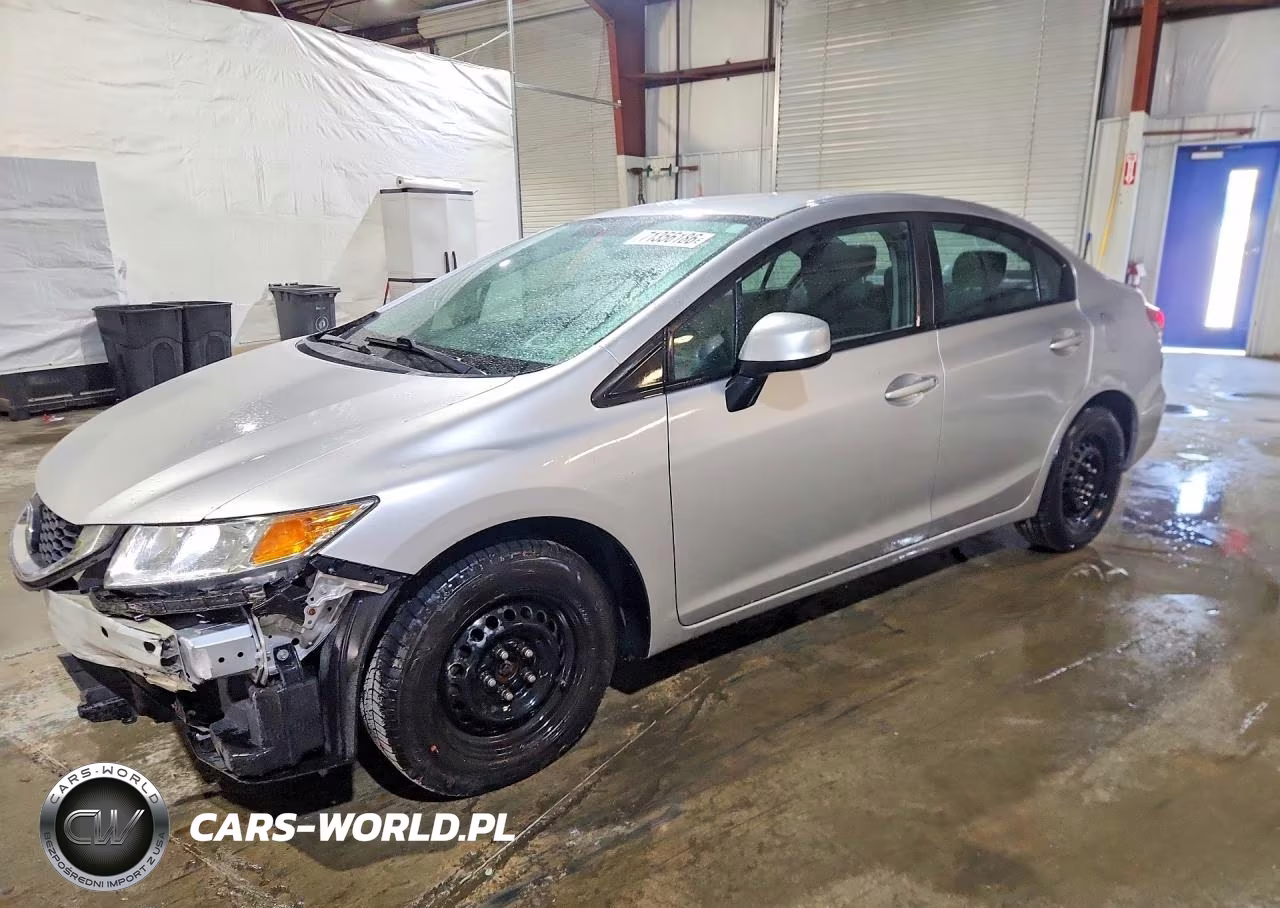 2013 Honda Civic Lx VIN:19XFB2F59DE211178 - 1