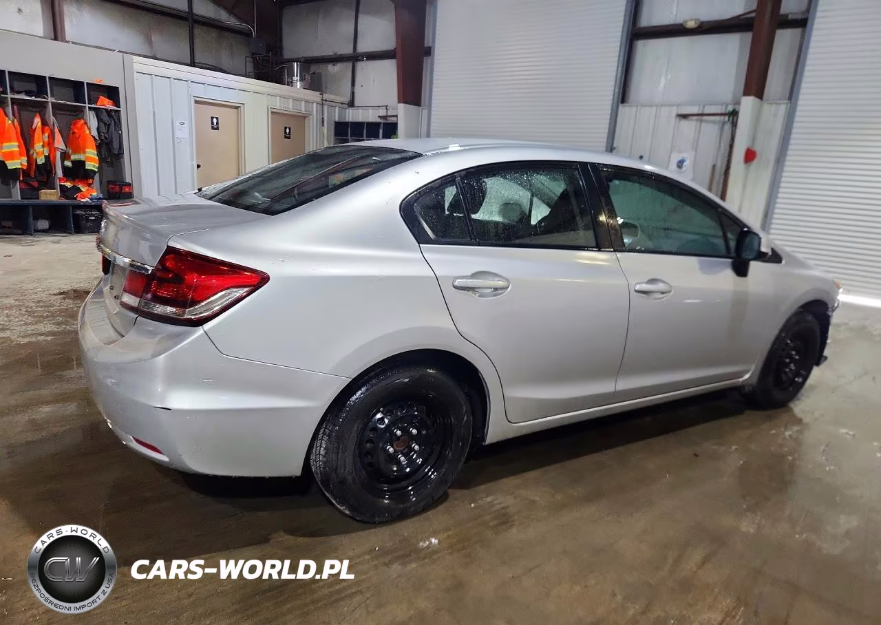 2013 Honda Civic Lx VIN:19XFB2F59DE211178 - 3