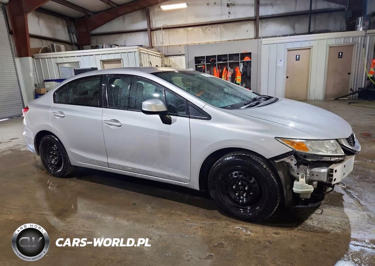 2013 Honda Civic Lx VIN:19XFB2F59DE211178 - 4