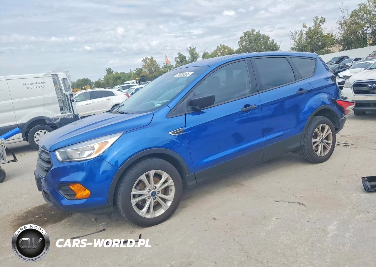 2017 Ford Escape S VIN:1FMCU0F75HUC66121 - 1