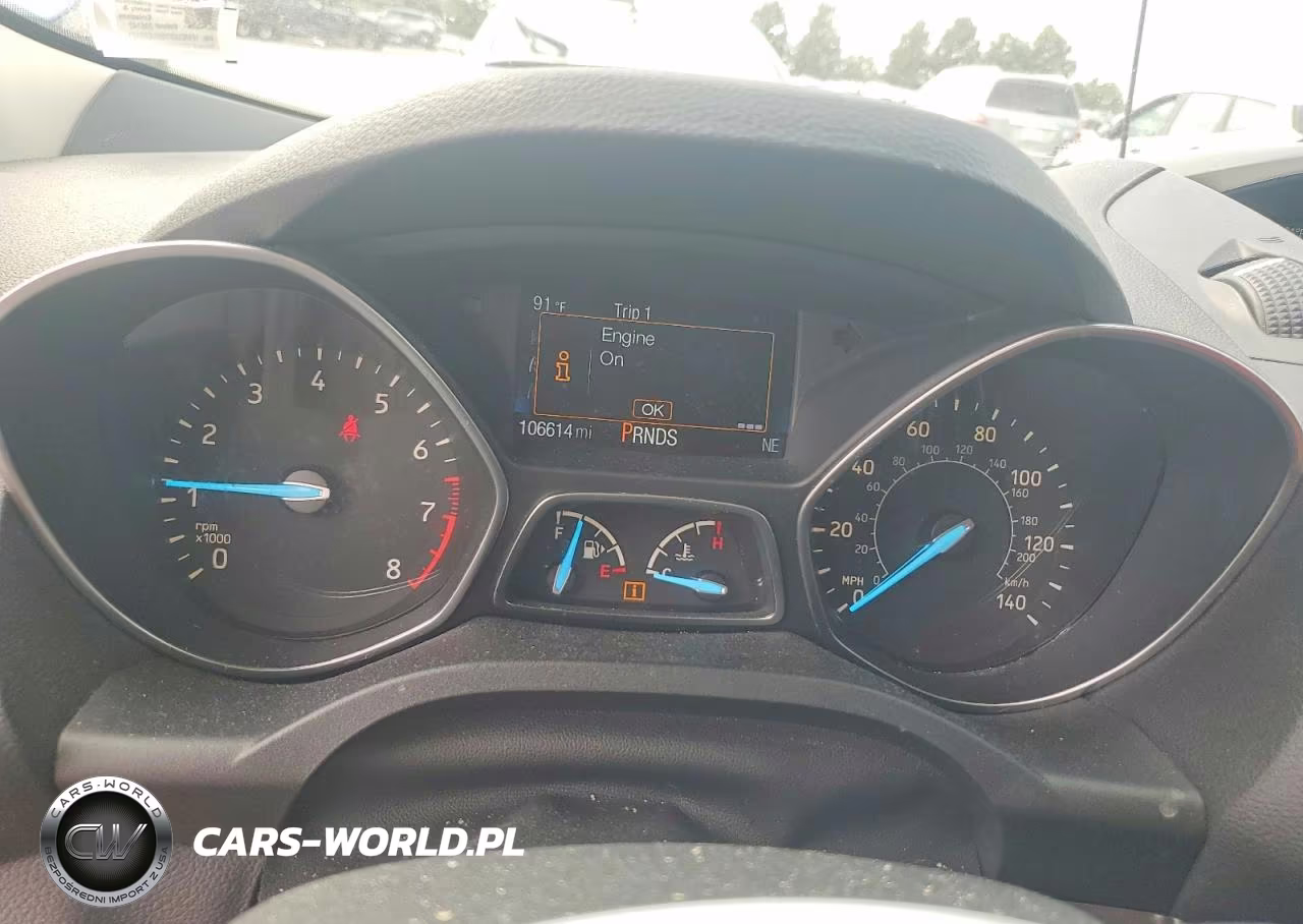 2017 Ford Escape S VIN:1FMCU0F75HUC66121 - 9