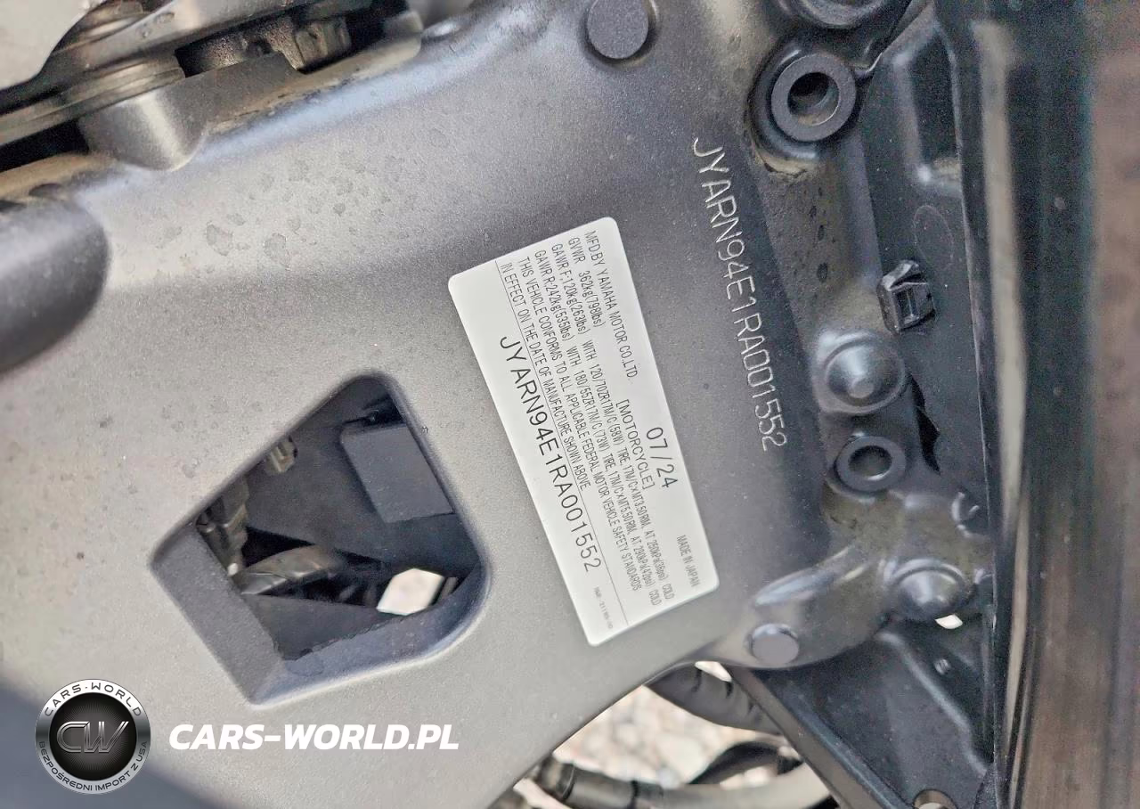 2024 Yamaha Mt09 VIN:JYARN94E1RA001552 - 9