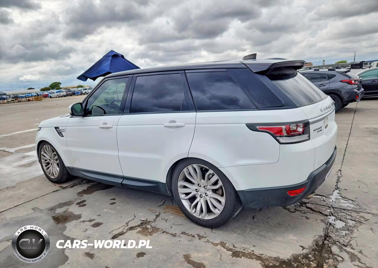 2017 Land Rover Range Rover Sport Hse VIN:SALWR2FVXHA162537 - 2