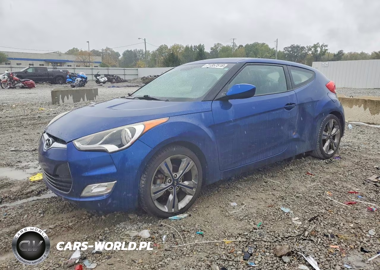 2016 Hyundai Veloster Base VIN:KMHTC6AD2GU280205 - 1