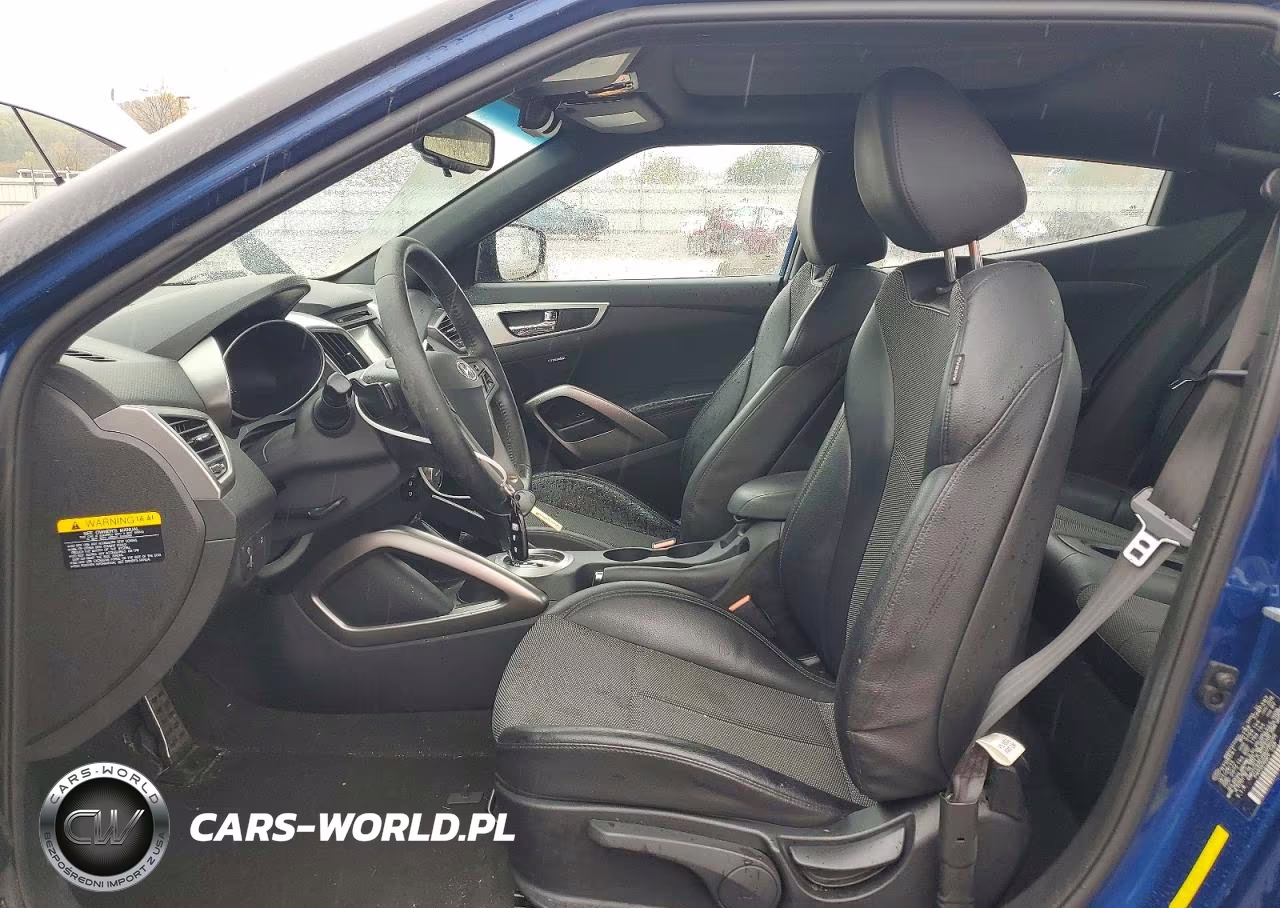 2016 Hyundai Veloster Base VIN:KMHTC6AD2GU280205 - 7