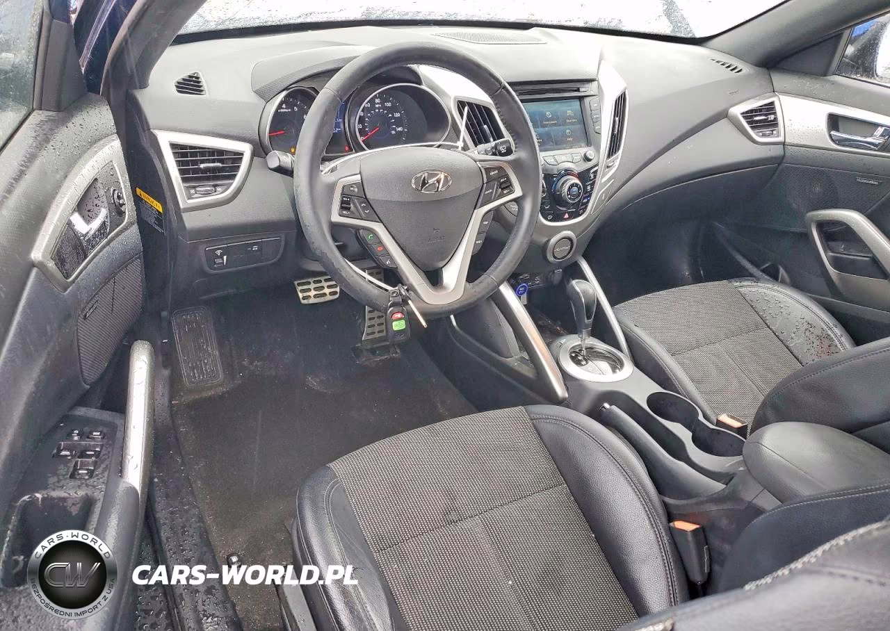 2016 Hyundai Veloster Base VIN:KMHTC6AD2GU280205 - 8