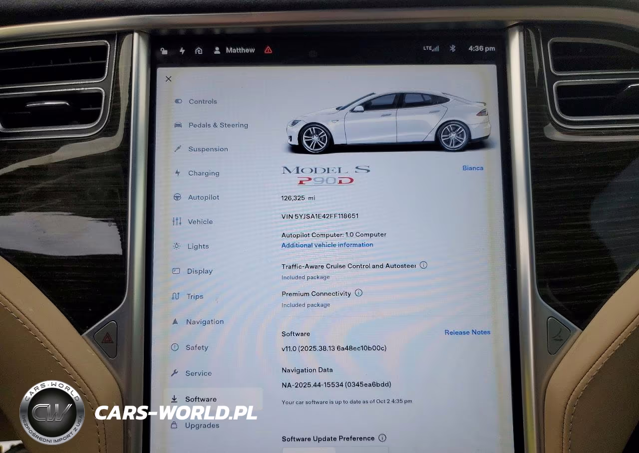 2015 Tesla Model S VIN:5YJSA1E42FF118651 - 9