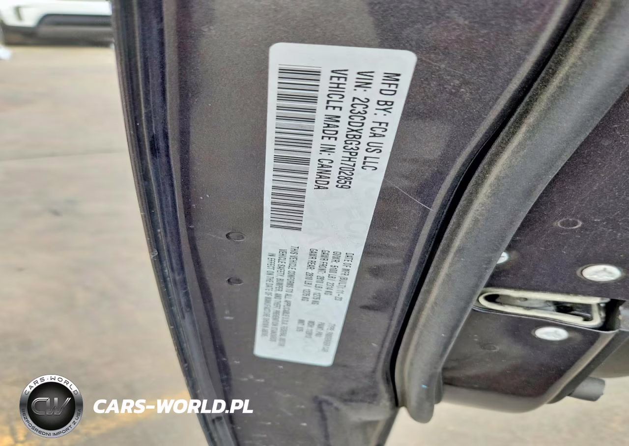 2023 Dodge Charger Sxt VIN:2C3CDXBG3PH702859 - 12