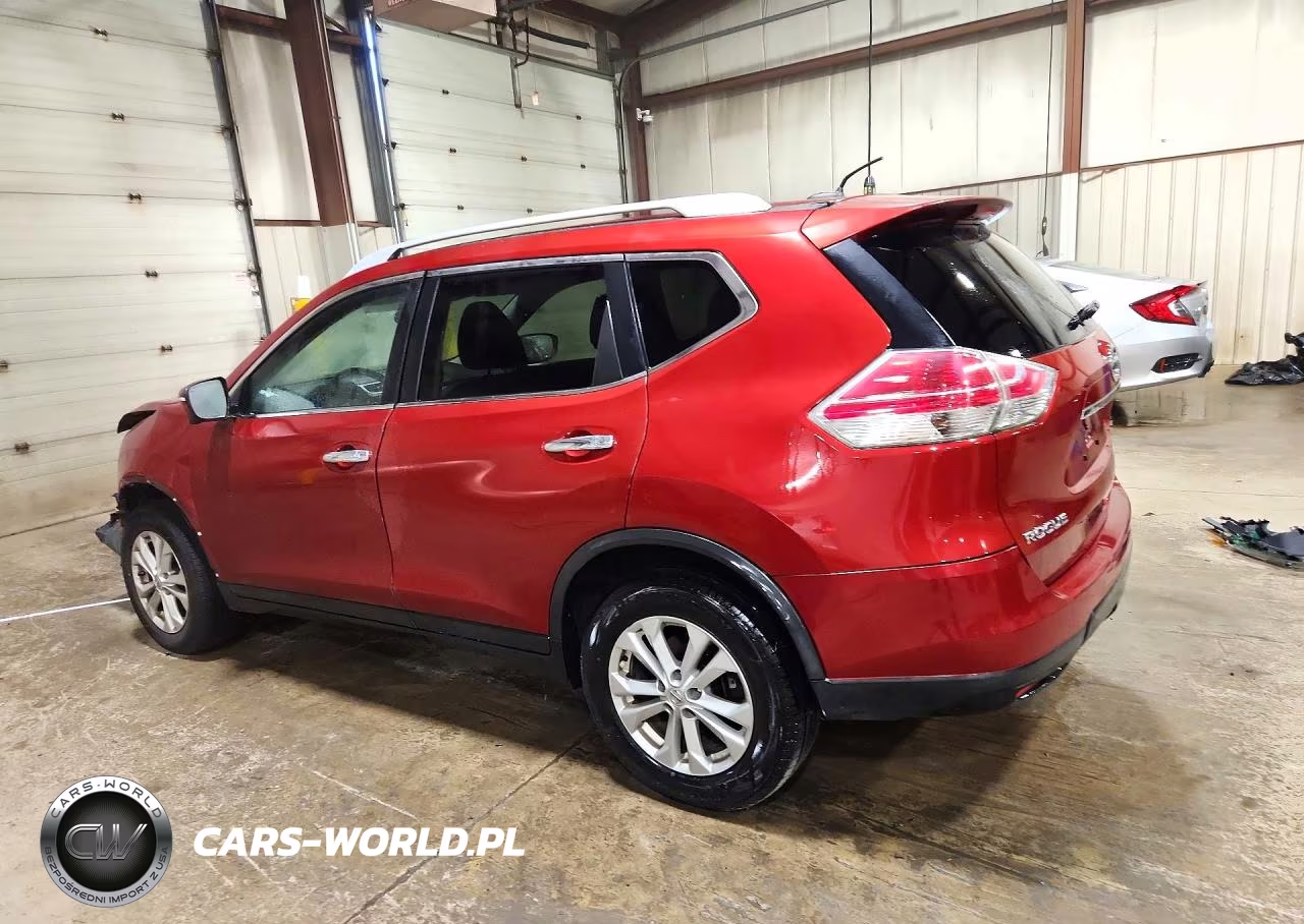 2014 Nissan Rogue Sv VIN:5N1AT2MV2EC762521 - 2