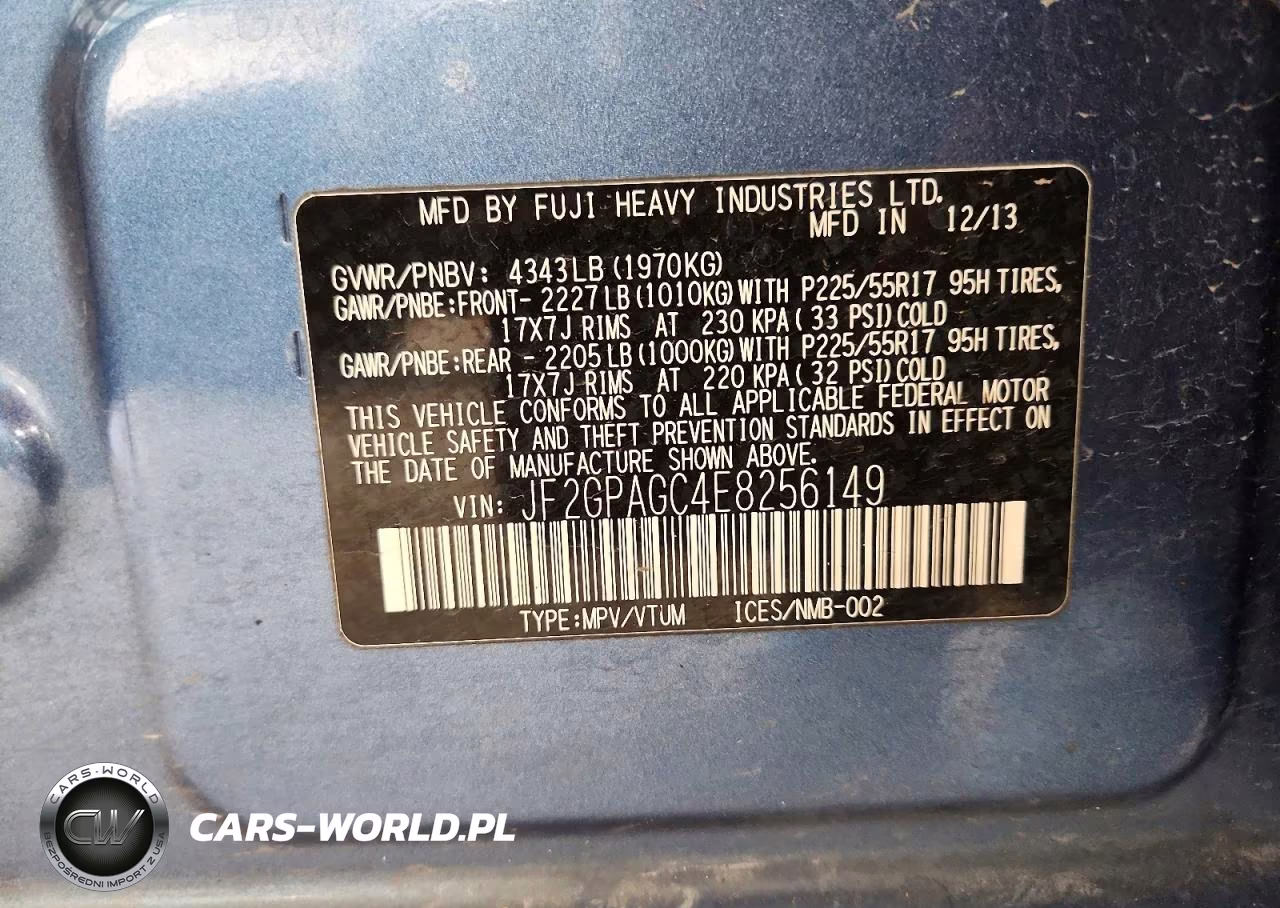 2014 Subaru Xv Crosstrek 2.0 Limited VIN:JF2GPAGC4E8256149 - 14