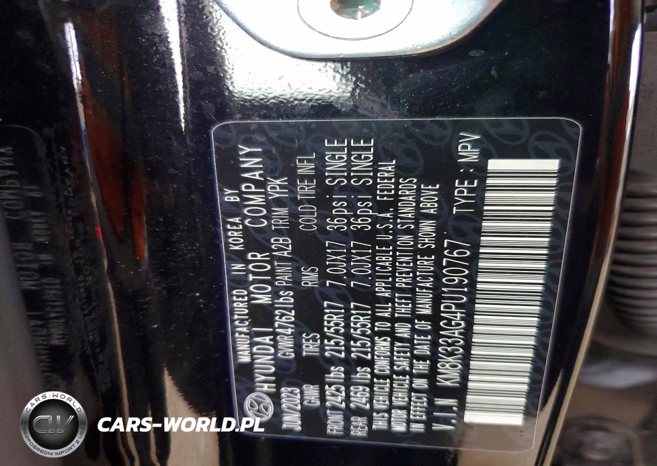 2023 Hyundai Kona Sel VIN:KM8K33AG4PU190767 - 13
