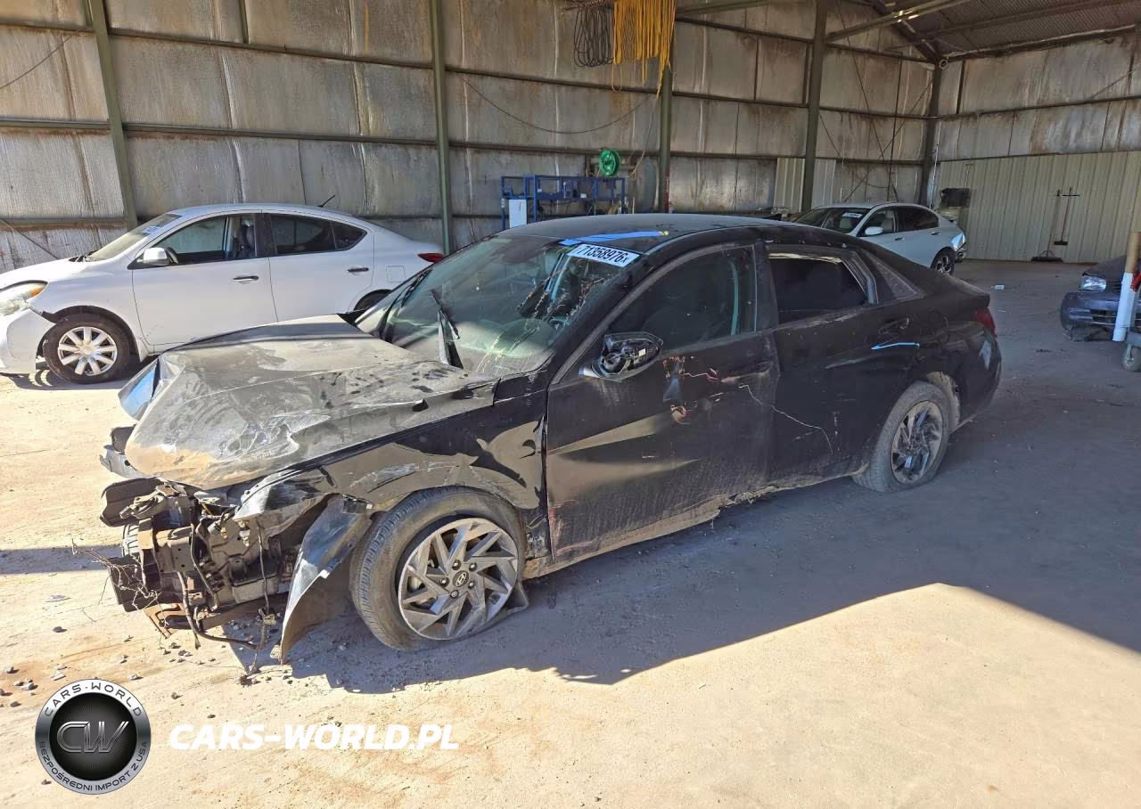 2024 Hyundai Elantra Sel VIN:KMHLM4DG6RU776697 - 1