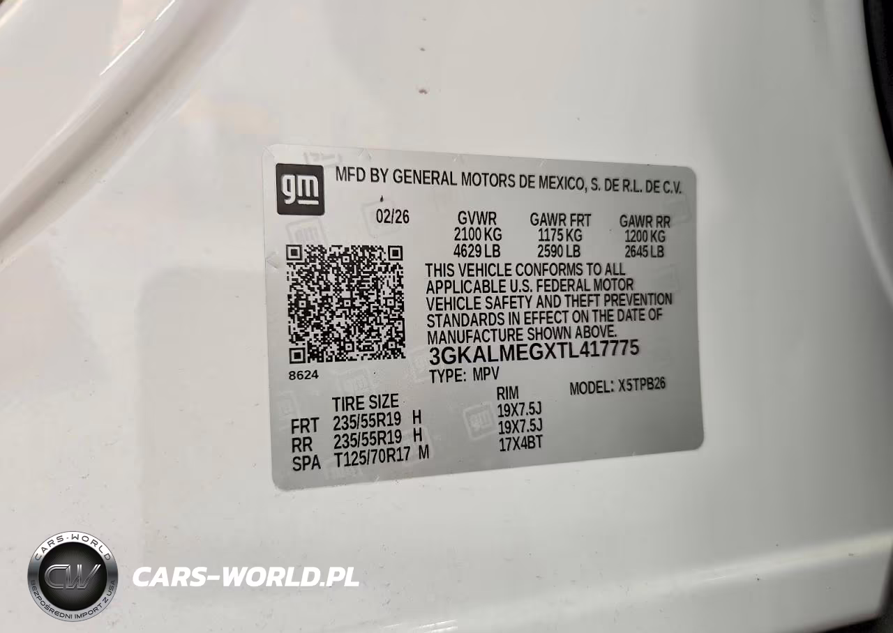 2026 GMC Terrain Elevation VIN:3GKALMEGXTL417775 - 13