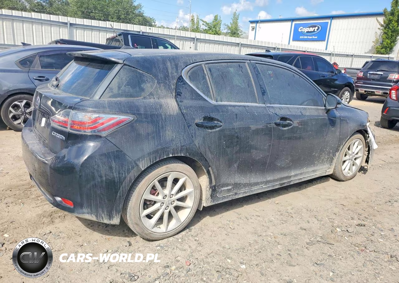 2011 Lexus Ct 200 VIN:JTHKD5BH0B2028089 - 3