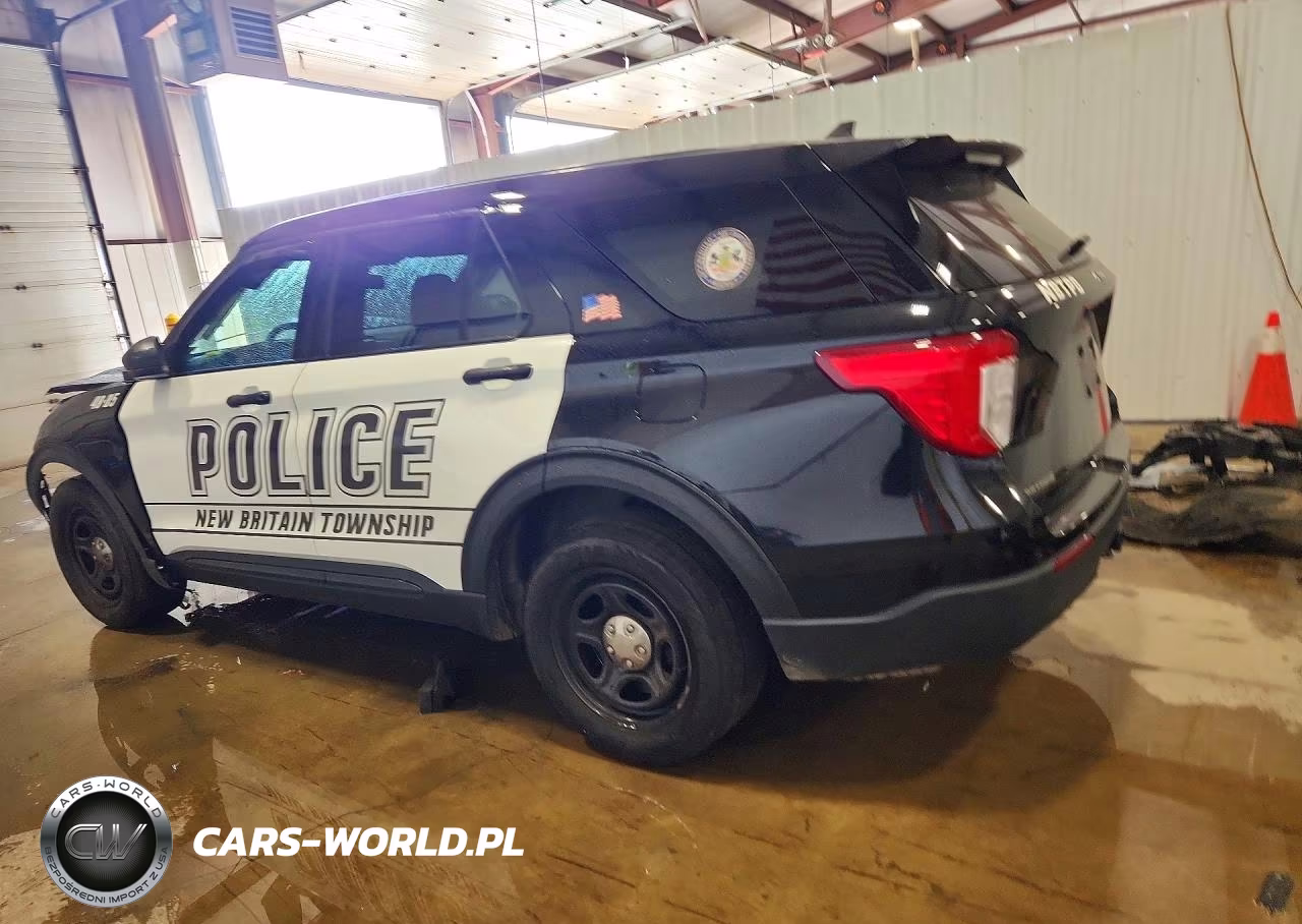 2023 Ford Explorer Police Interceptor VIN:1FM5K8AB1PGB12401 - 2