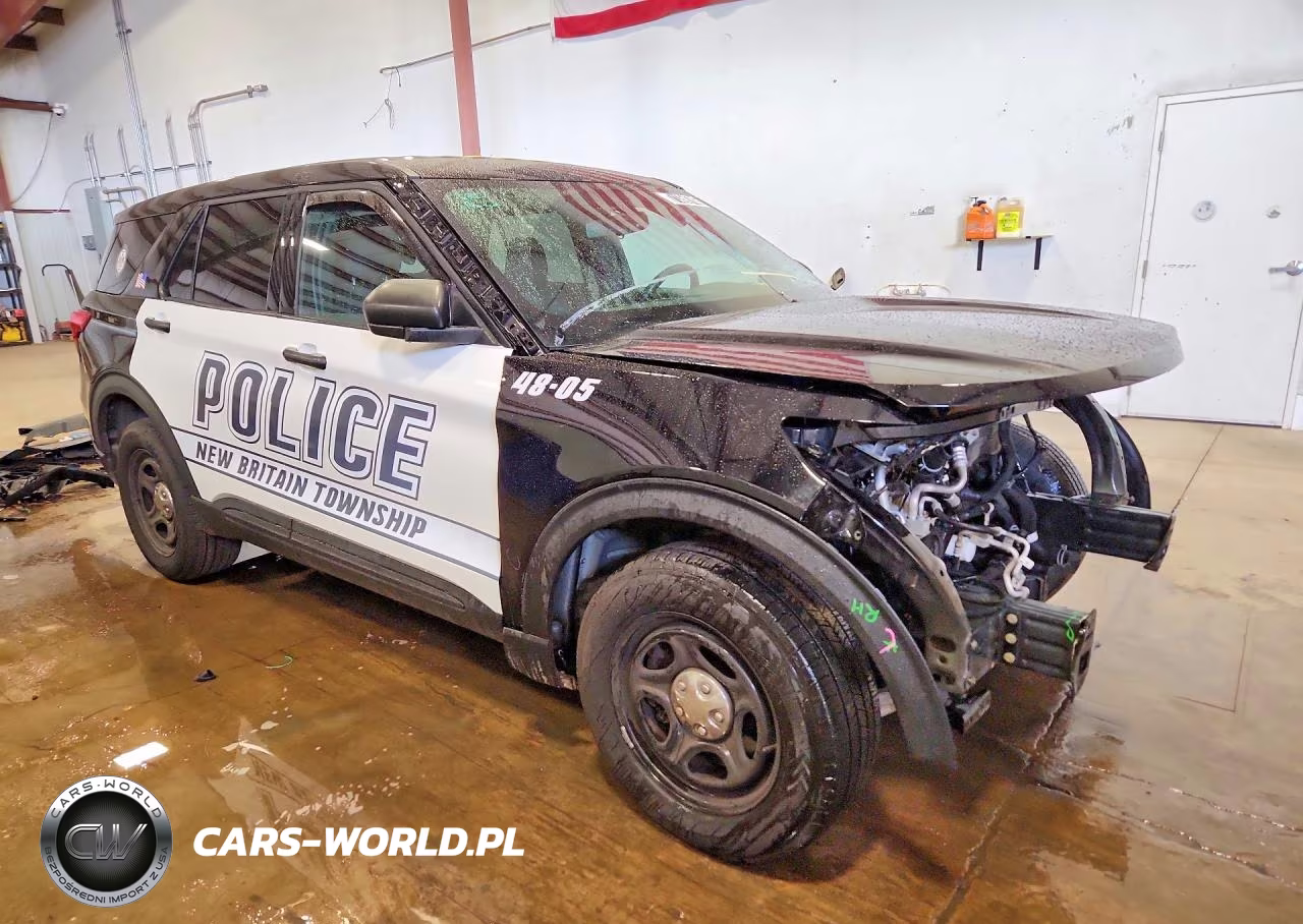 2023 Ford Explorer Police Interceptor VIN:1FM5K8AB1PGB12401 - 4