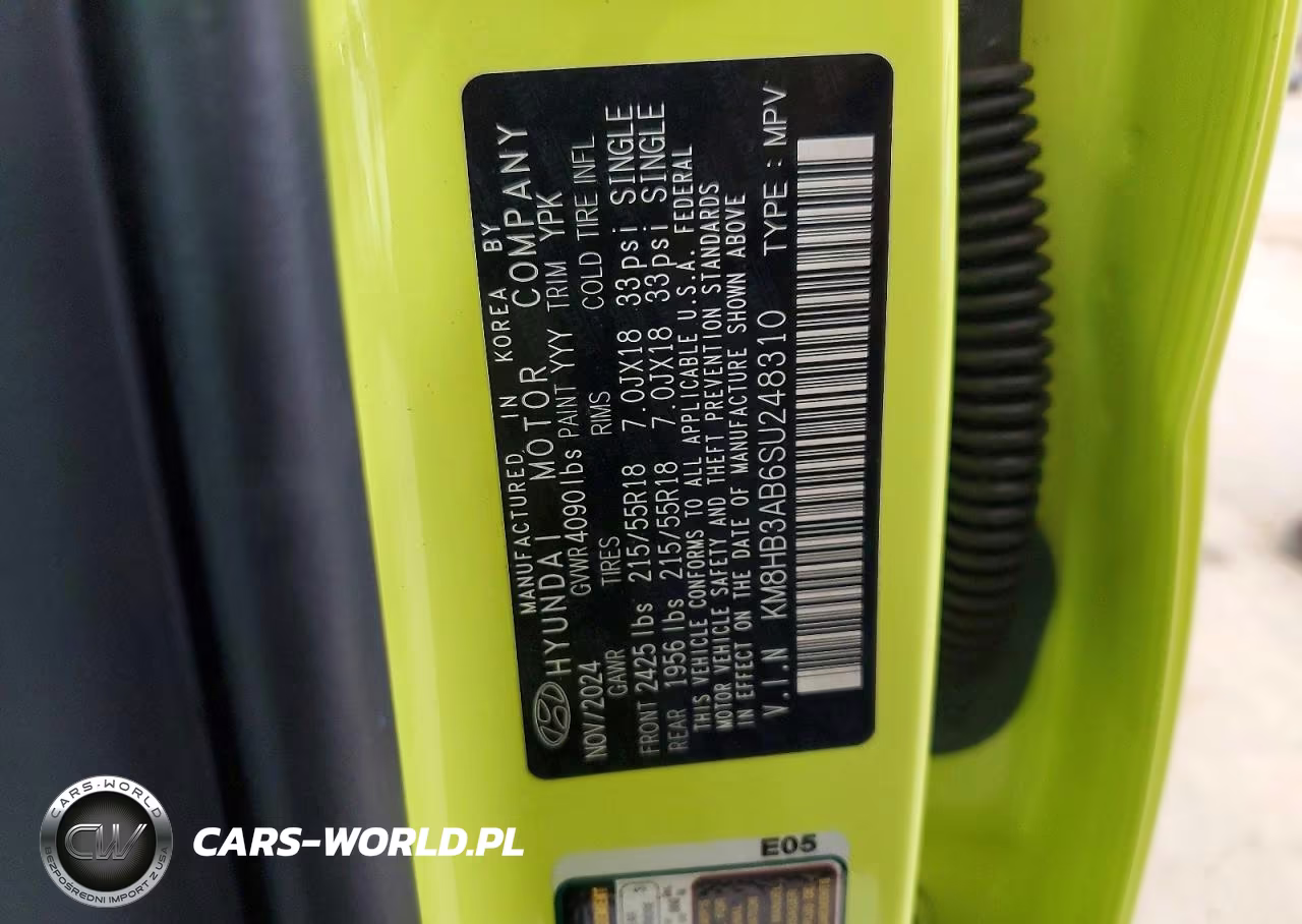 2025 Hyundai Kona Sel VIN:KM8HB3AB6SU248310 - 13