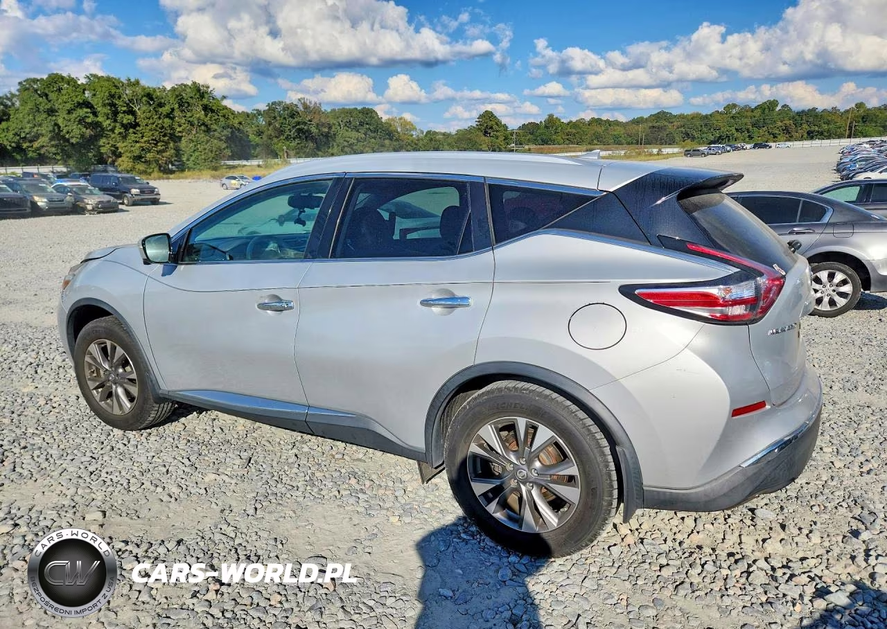 2015 Nissan Murano Sl VIN:5N1AZ2MG2FN278497 - 2