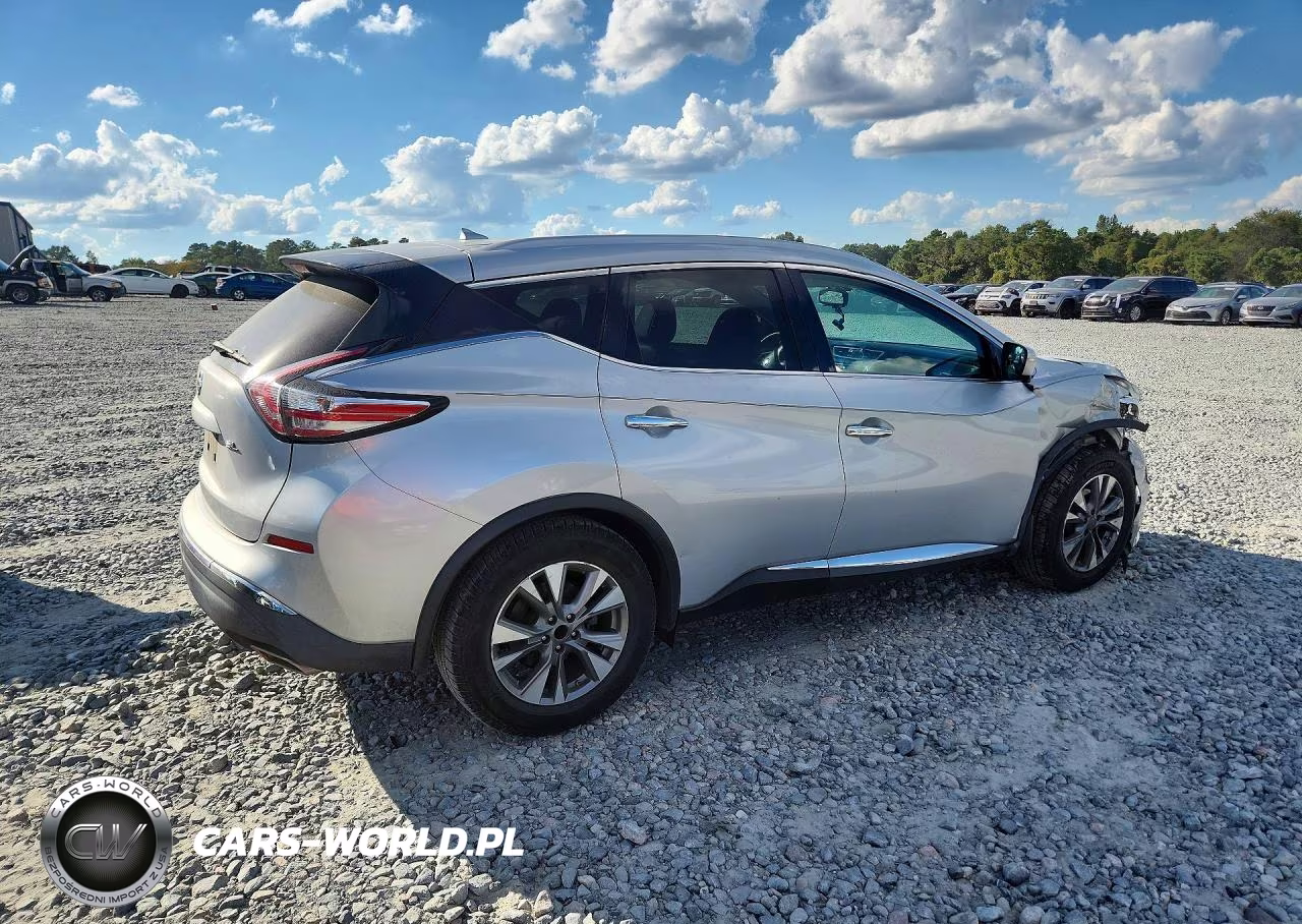 2015 Nissan Murano Sl VIN:5N1AZ2MG2FN278497 - 3