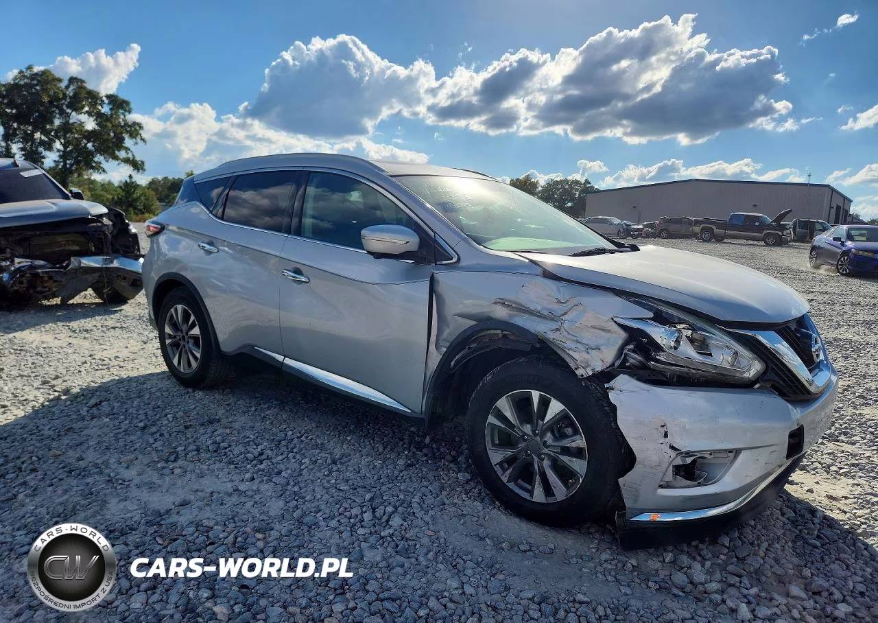 2015 Nissan Murano Sl VIN:5N1AZ2MG2FN278497 - 4