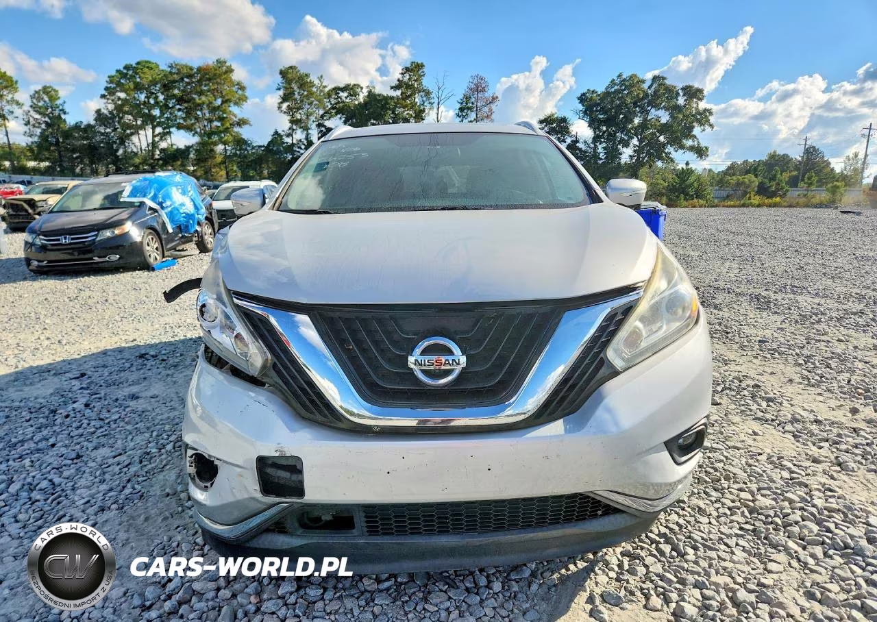 2015 Nissan Murano Sl VIN:5N1AZ2MG2FN278497 - 5