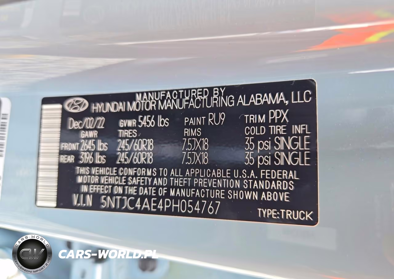 2023 Hyundai Santa Cruz Sel VIN:5NTJC4AE4PH054767 - 12