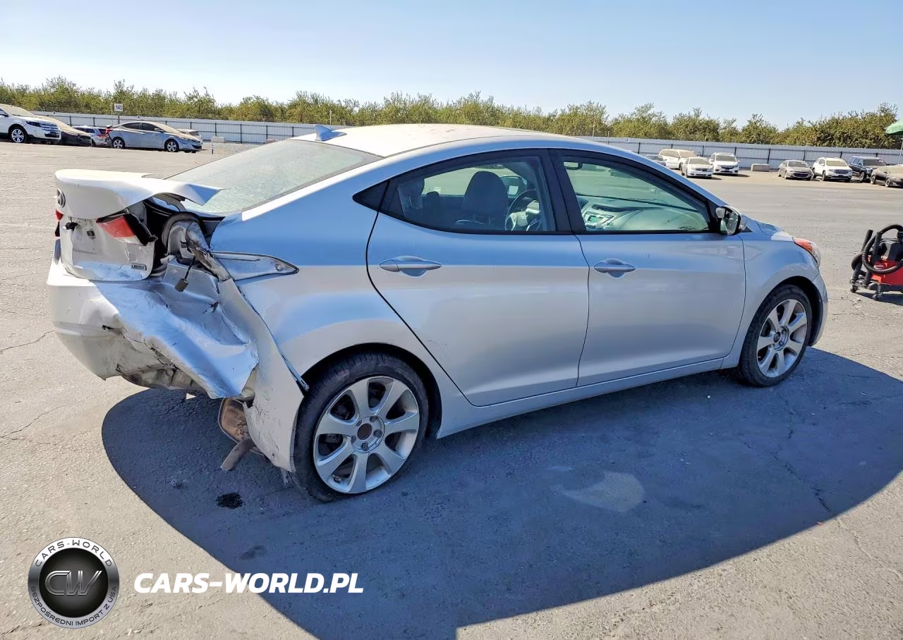 2012 Hyundai Elantra Limited VIN:KMHDH4AE7CU193753 - 3