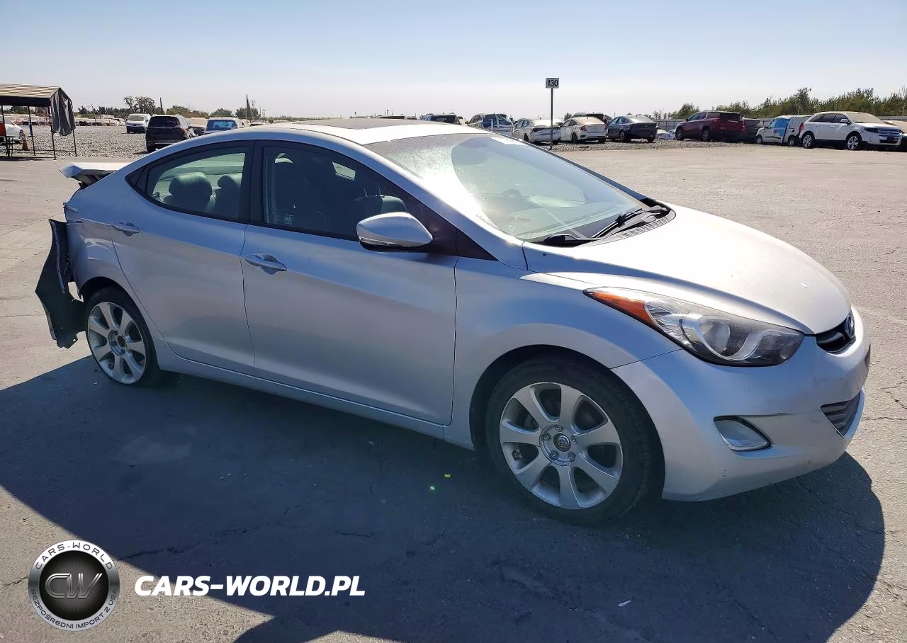 2012 Hyundai Elantra Limited VIN:KMHDH4AE7CU193753 - 4