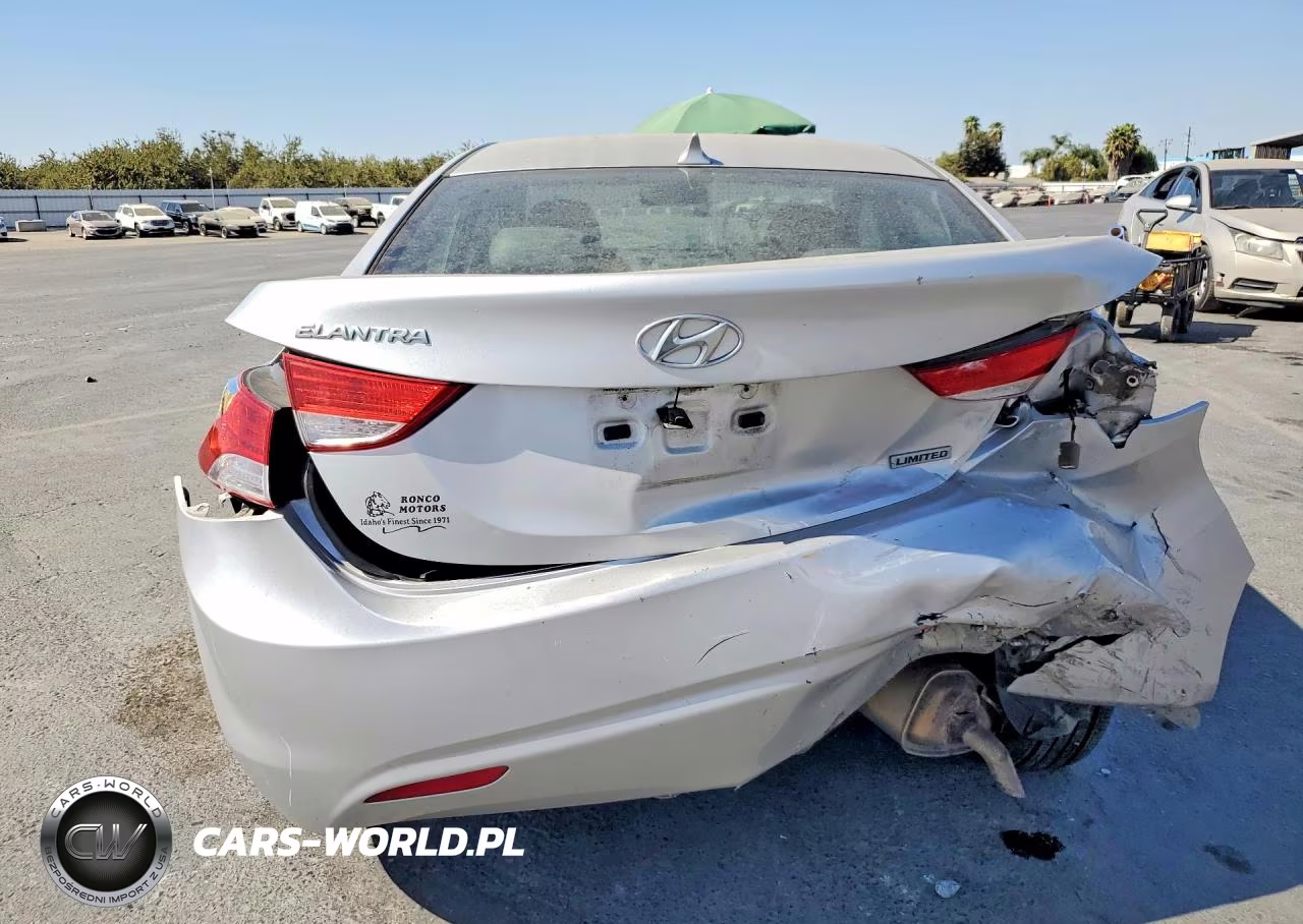 2012 Hyundai Elantra Limited VIN:KMHDH4AE7CU193753 - 6