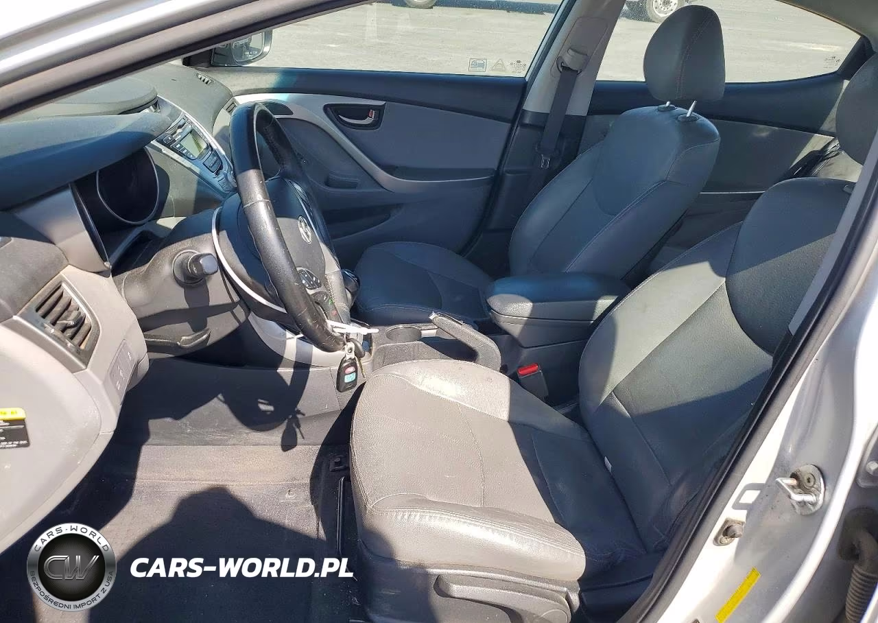 2012 Hyundai Elantra Limited VIN:KMHDH4AE7CU193753 - 7