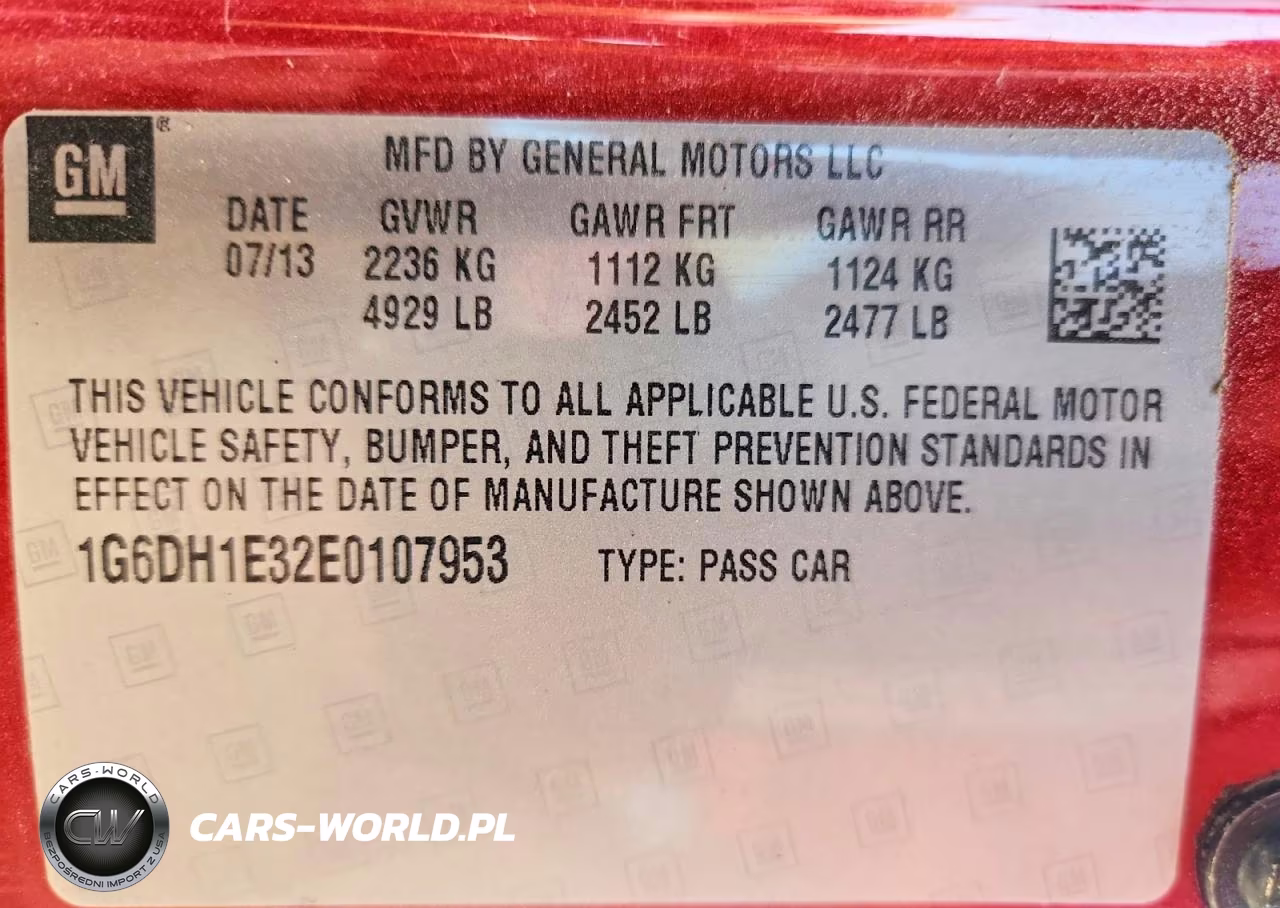 2014 Cadillac Cts Premium Collection VIN:1G6DH1E32E0107953 - 13